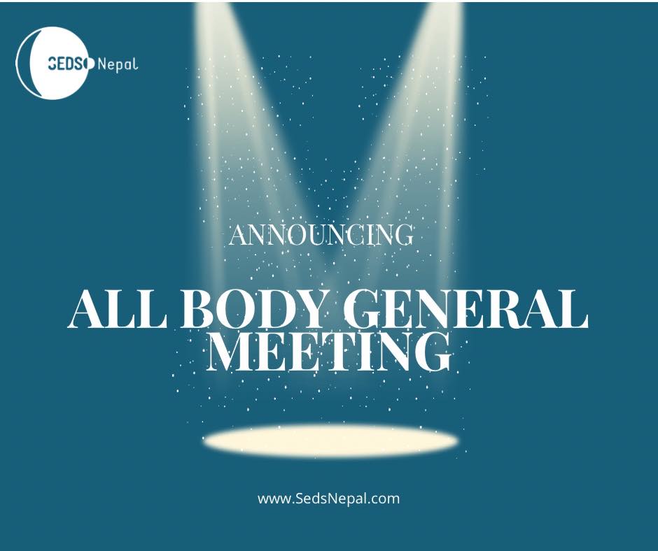 SEDS-Nepal - We have got something exciting to Announce...