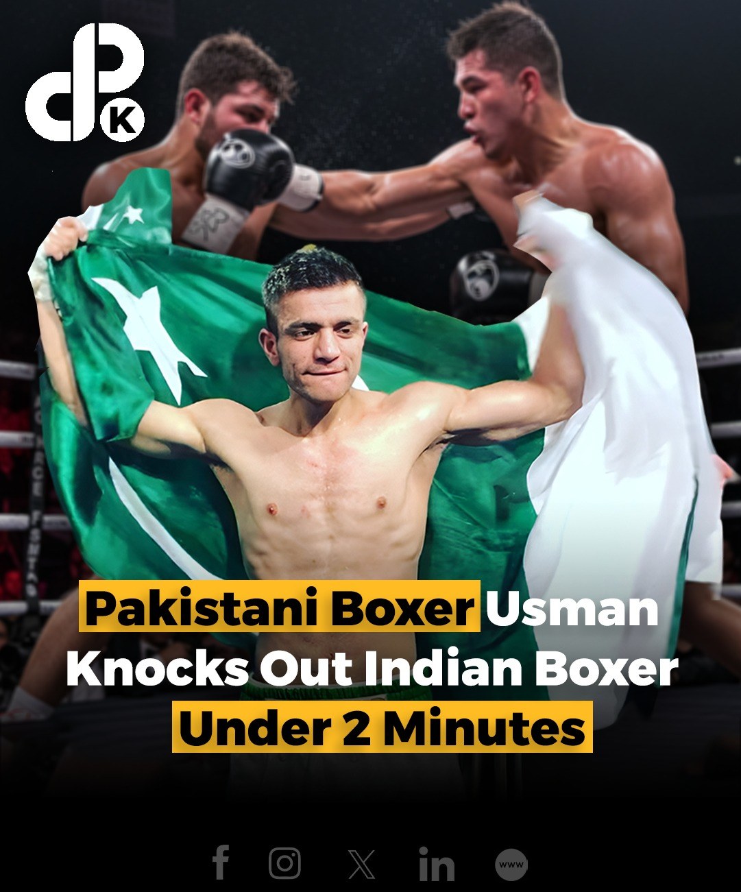 Startup - Pakistani boxing star Usman Wazeer continued his dominant run ...