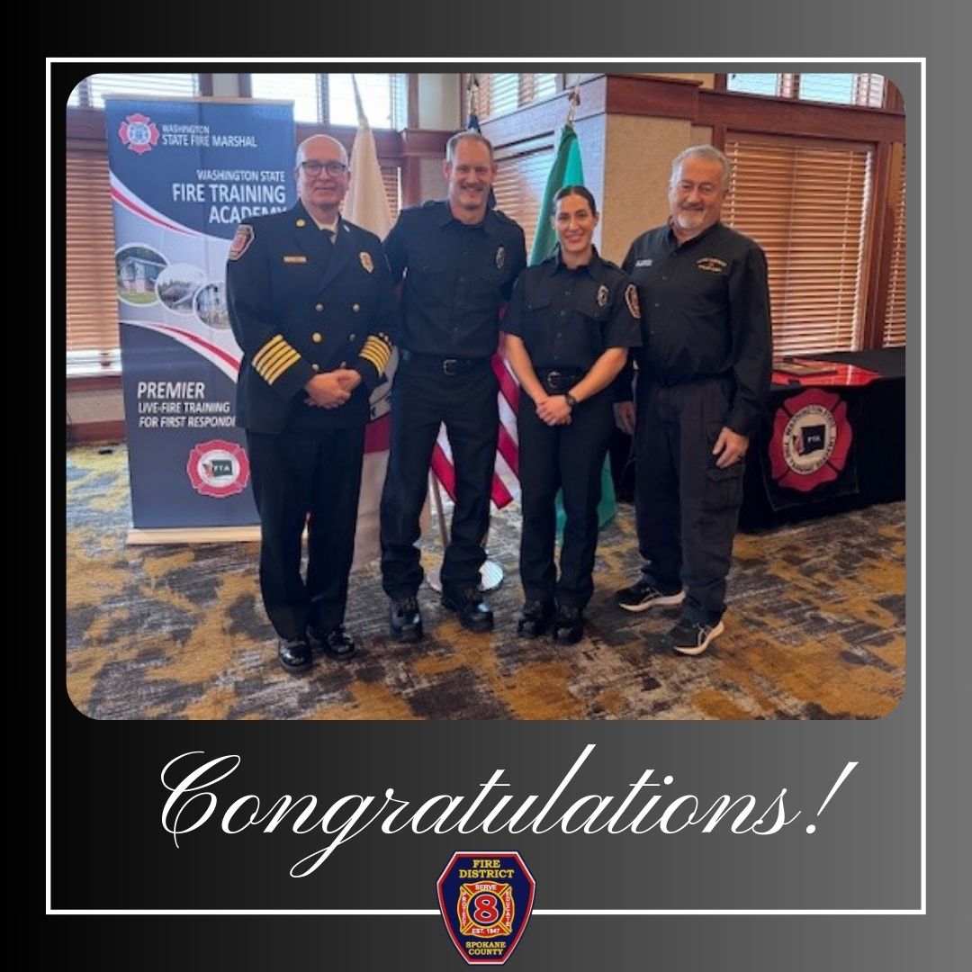 Congratulations to Lucas... - Spokane County Fire District 8 | Facebook