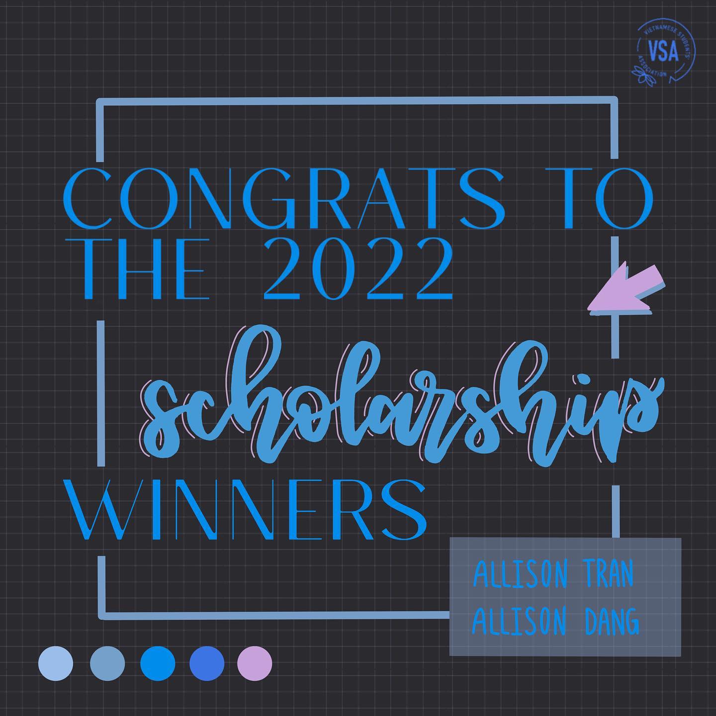Congratulations to our 2022 scholarship recipients! 🏆 Allison Tran is ...