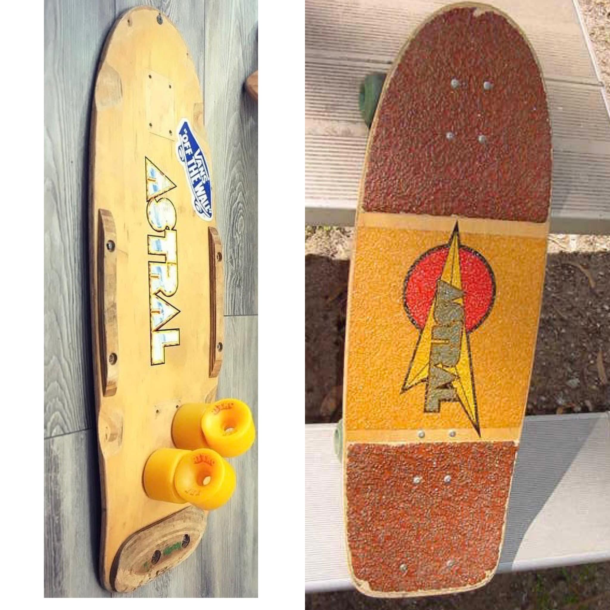Trashed board on the bottom left just posted on eBay. Looks about