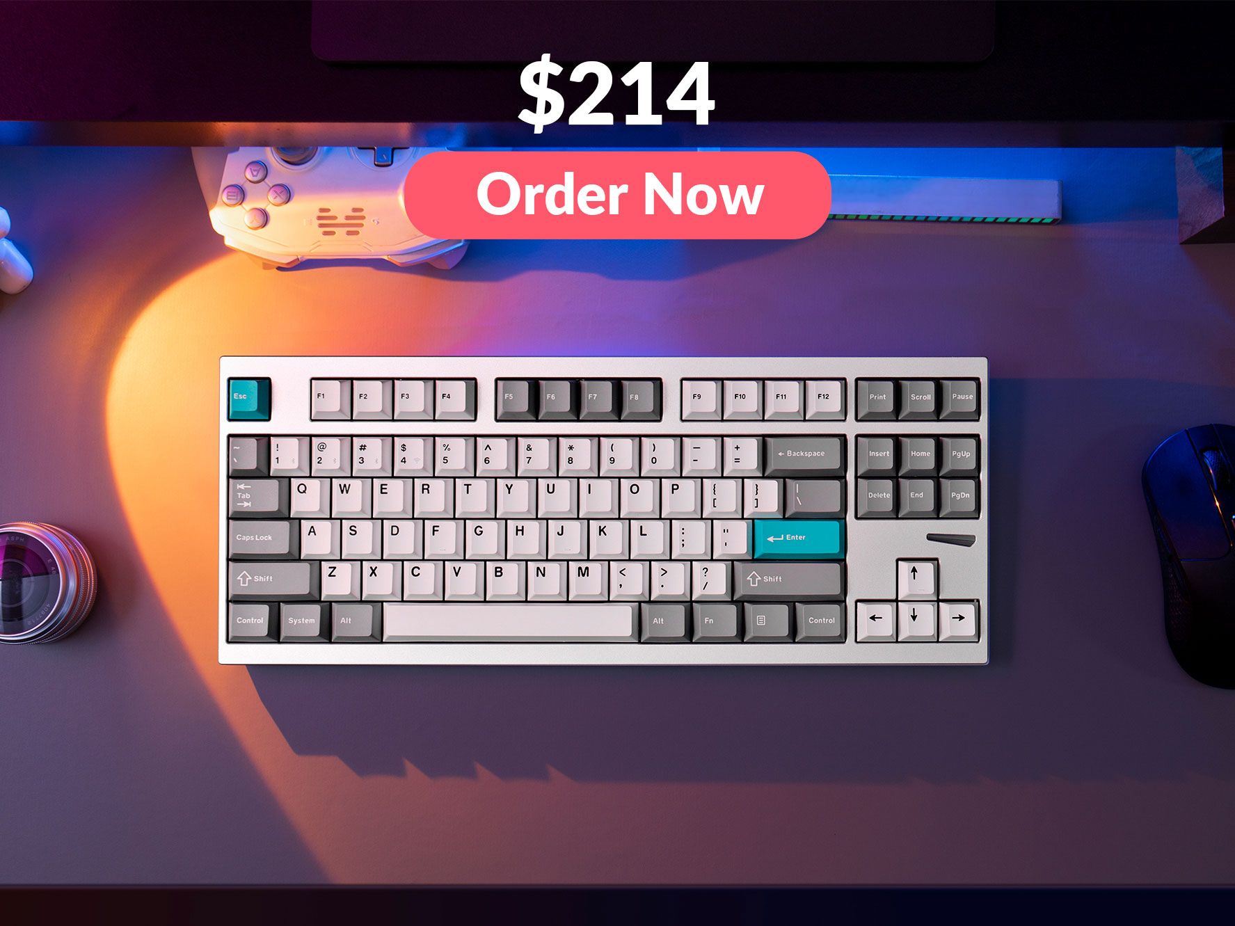 Keychron - The Lemokey L4 is now live at $214! It features...
