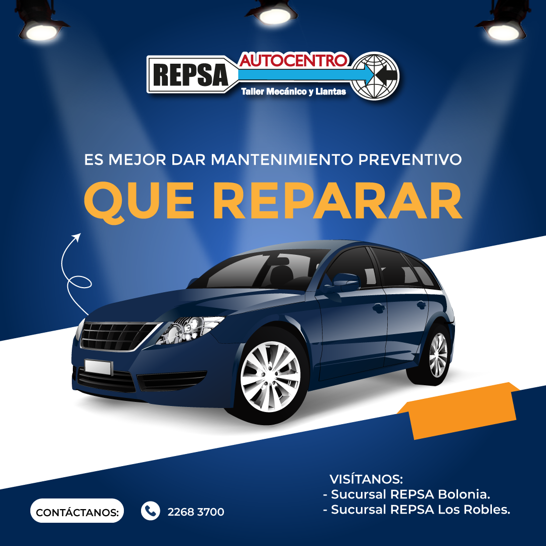 El mantenimiento preventivo consiste en... - REPSA AUTOCENTRO