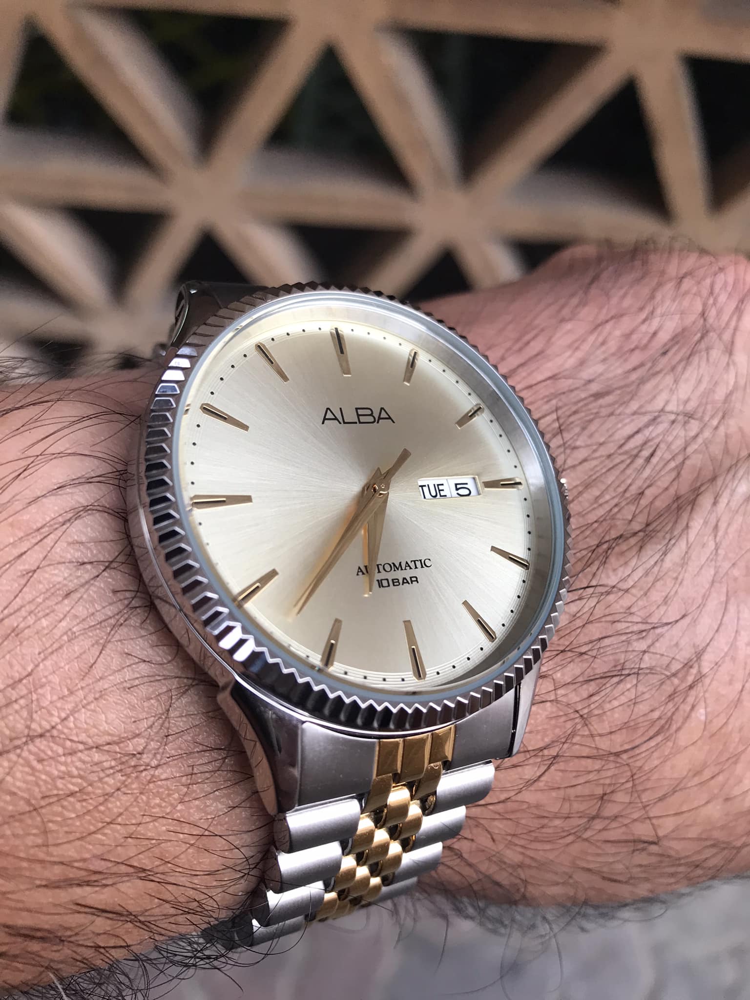 Seiko Alba Yamato space battleship watch