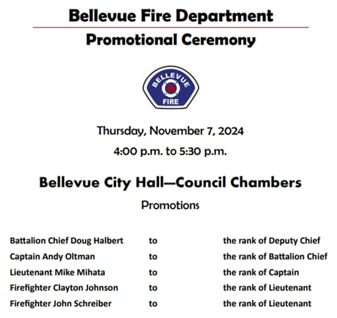 Big celebrations were in order... - Bellevue Fire Foundation