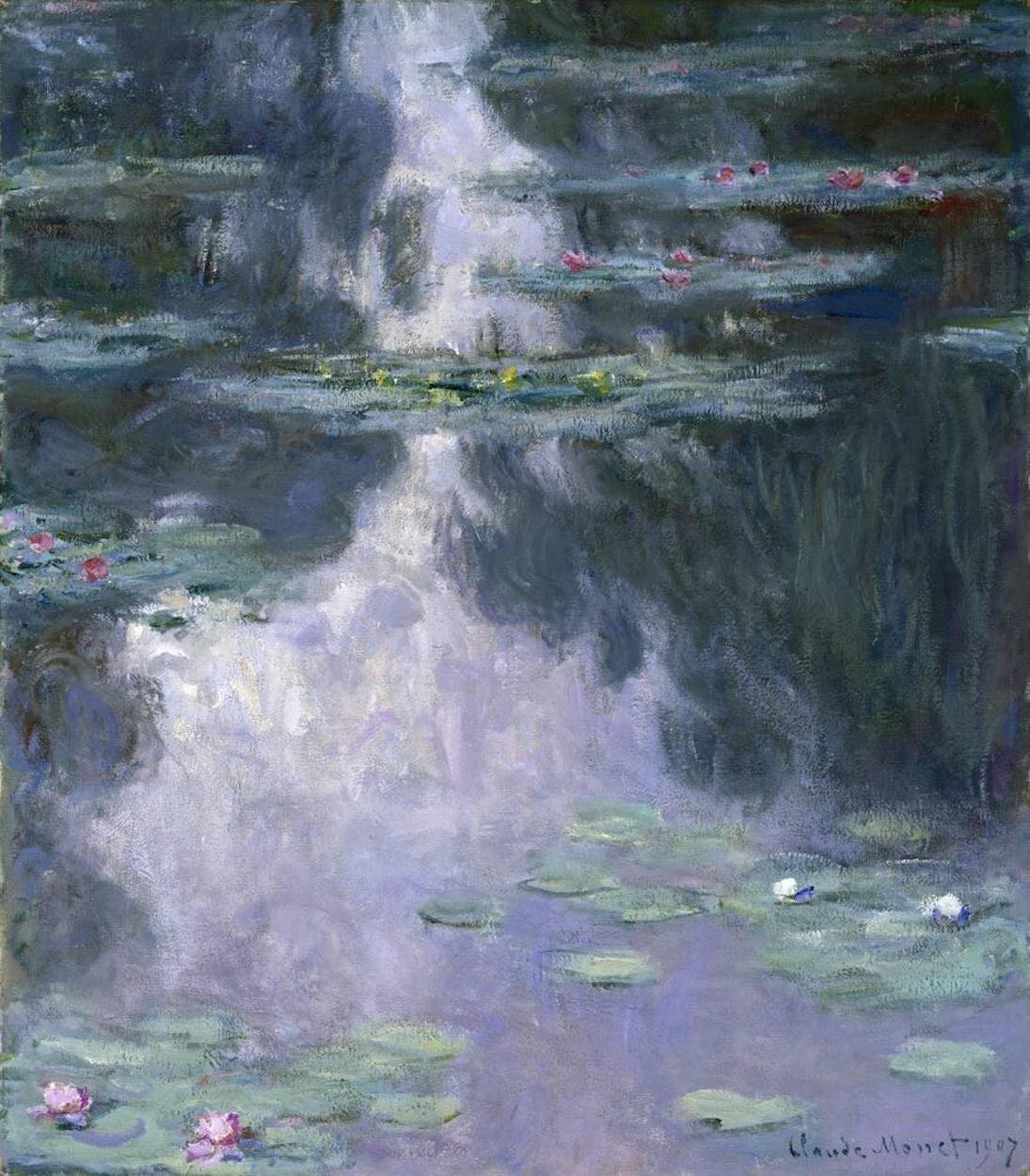 MEGA ROYAL MOLLY 1000%/400% MONET-LES NYMPHÉAS Claude Monet