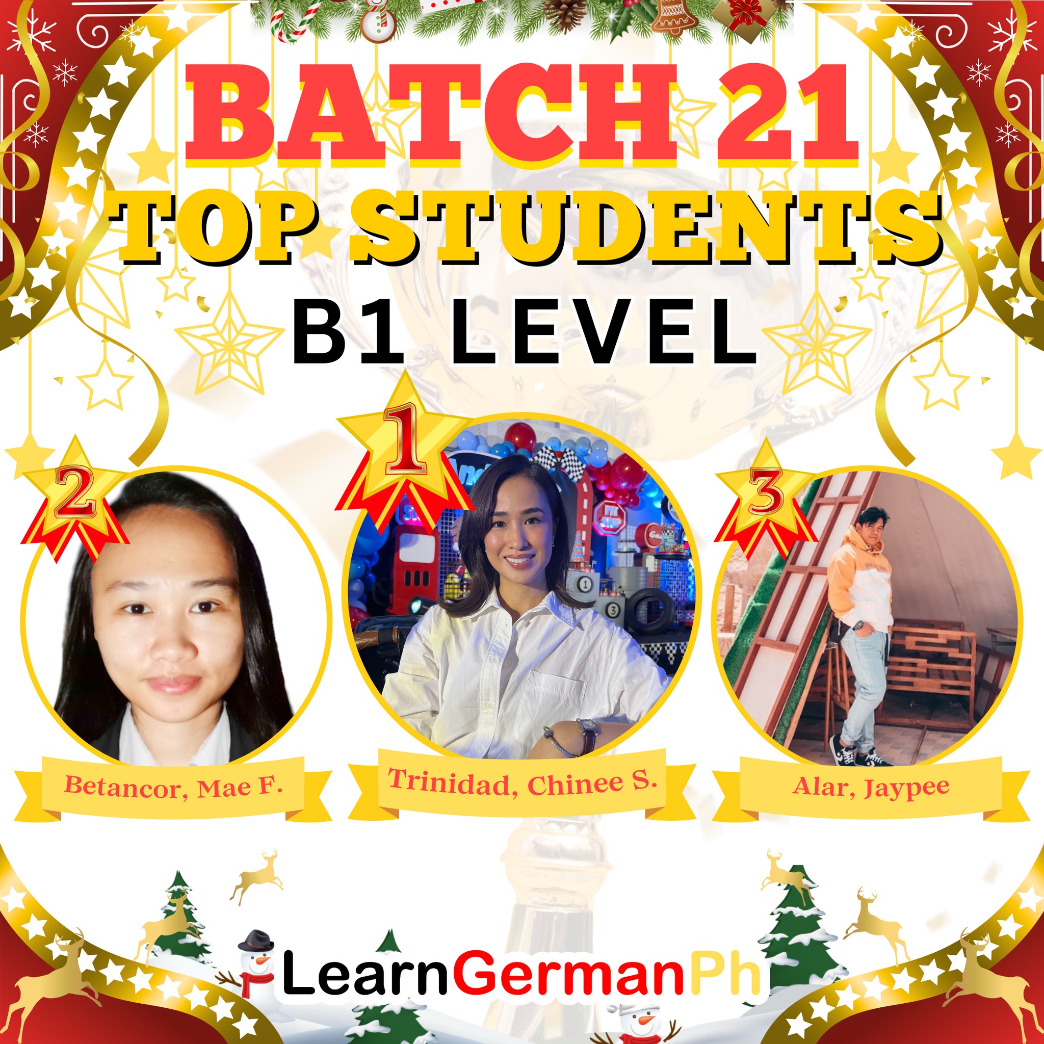 🌟 Celebrating our exceptional Batch 21... - Learn German Ph.