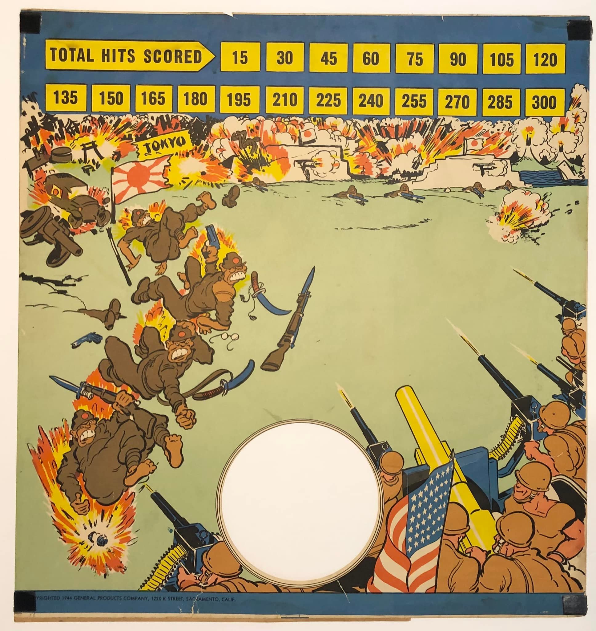 Arcade game conversion from WWII era