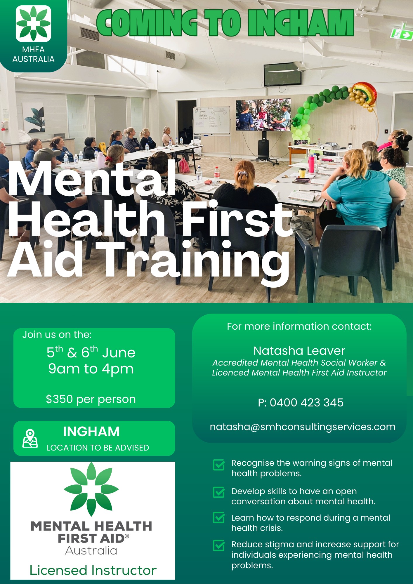 Mental Health First Aid Training