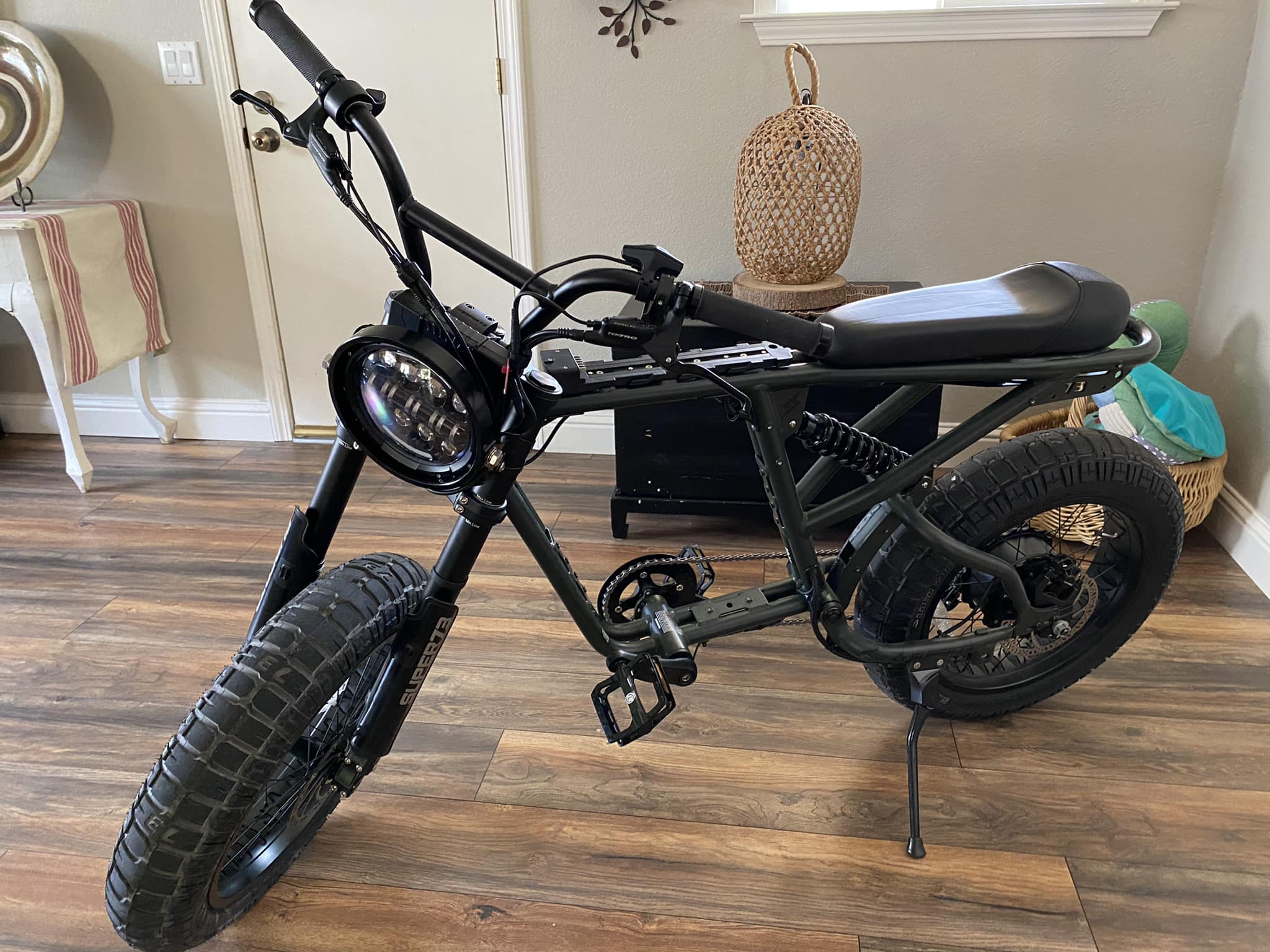 Is Surron back suspension compatible with Super73 RX?