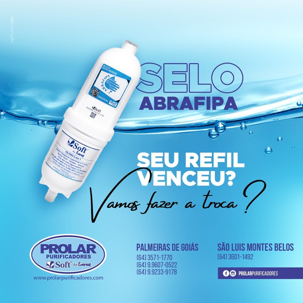 Prolar purificadores de água