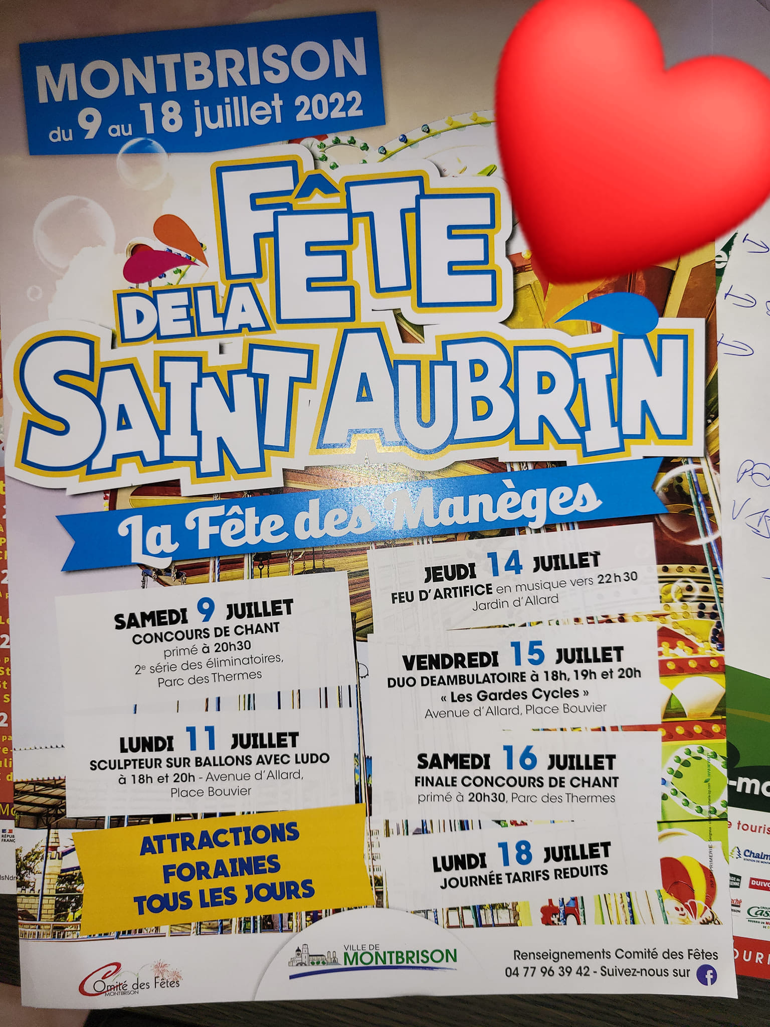 Fete De La Saint Aubrin Montbrison 2022