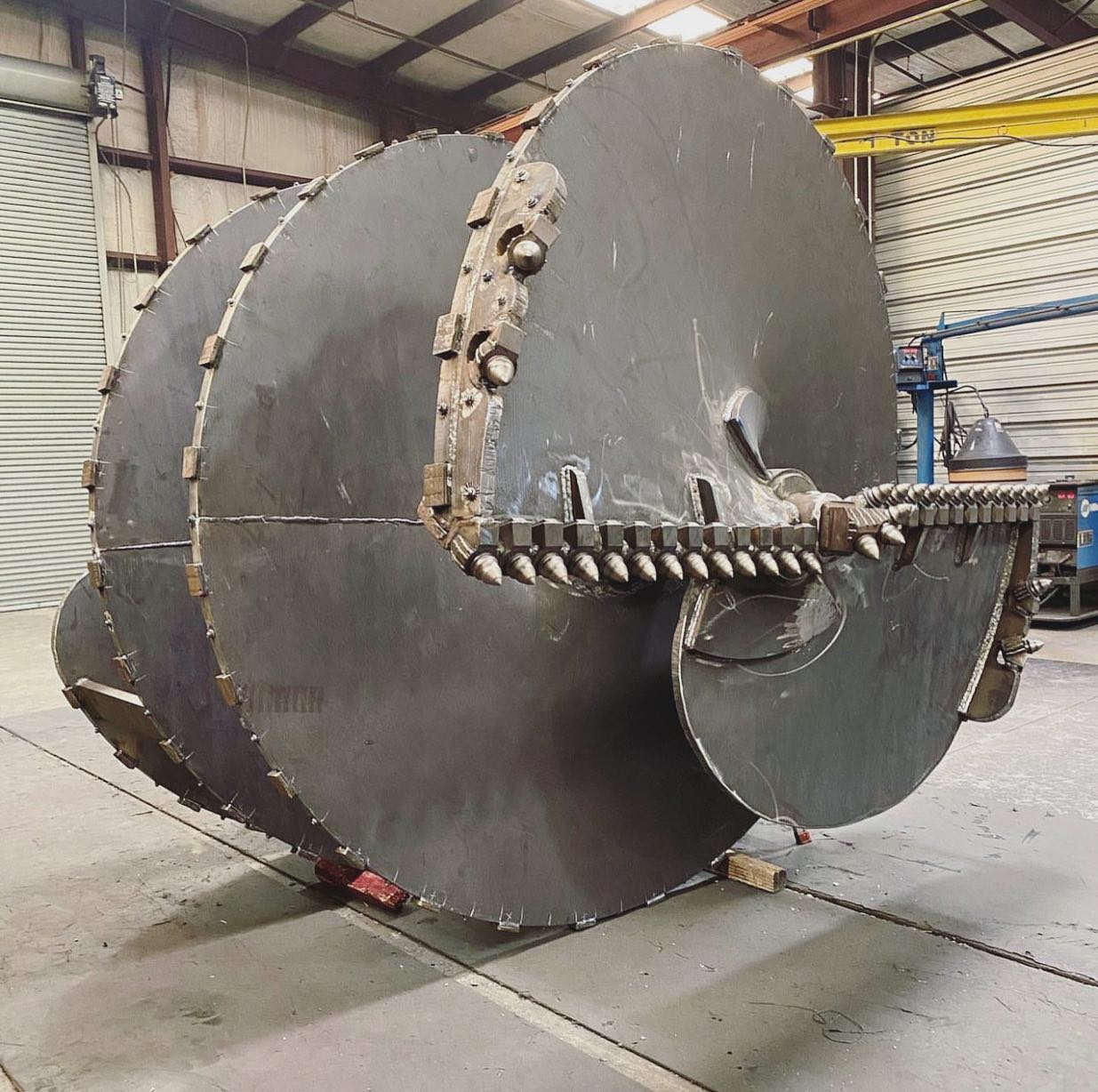 Here is our 96”max cut, double... - Jeffrey Machine, Inc.