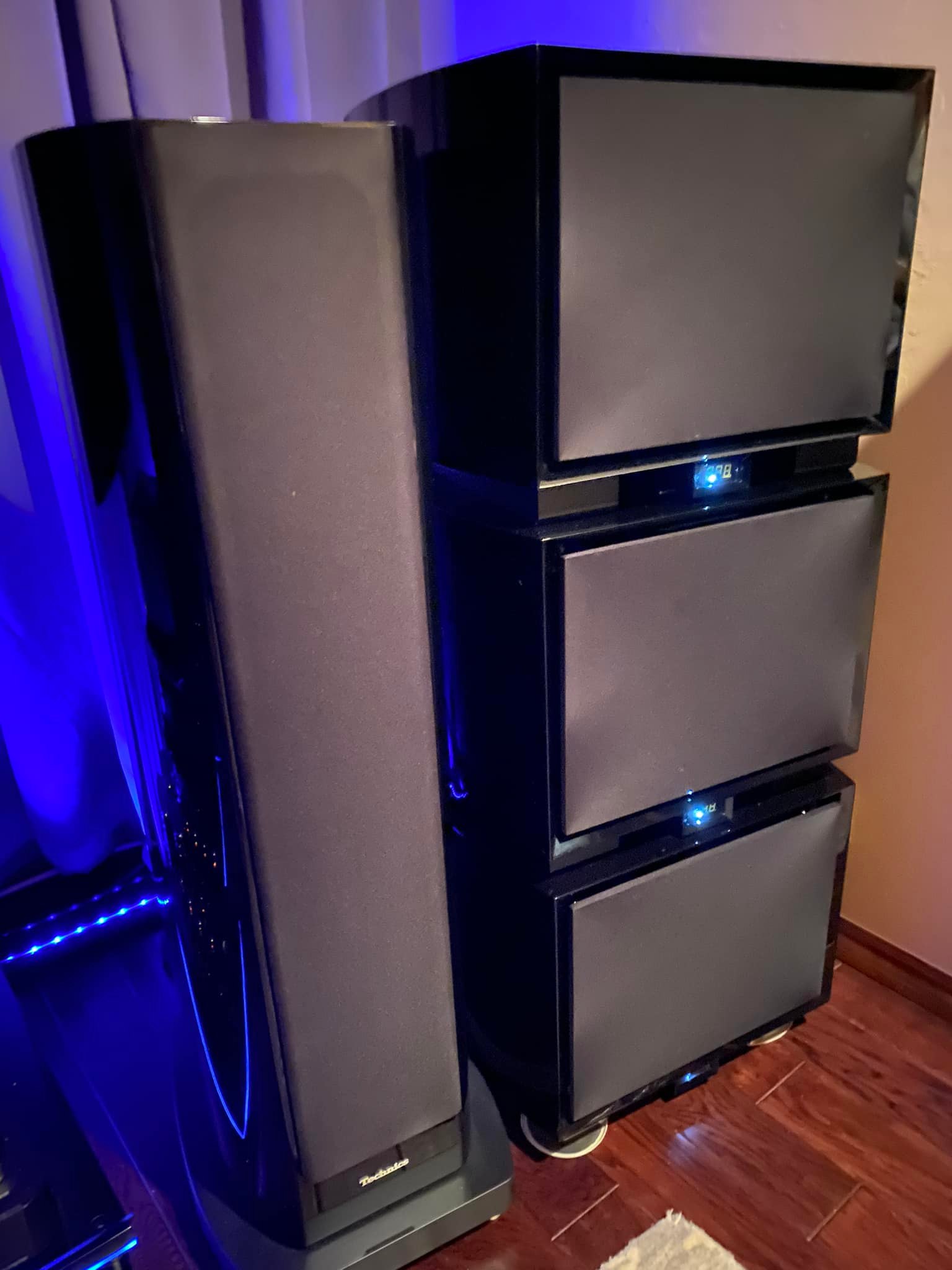Acoustical center alignment for G1 MKII subs and speakers