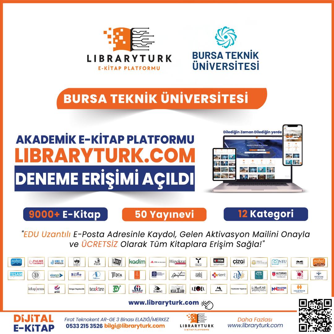 Bursa Teknik Üniversite Kütüphanesi (@btulibrary) • Facebook