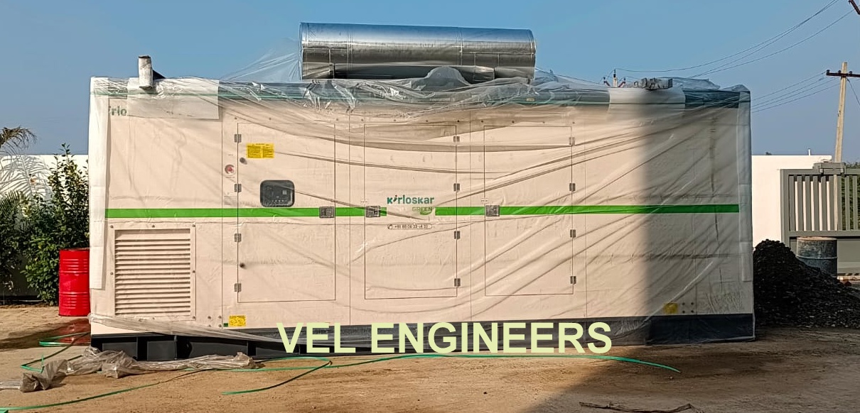 VEL Engineers - Delivered a 750kVA Kirloskar Generator for... | Facebook