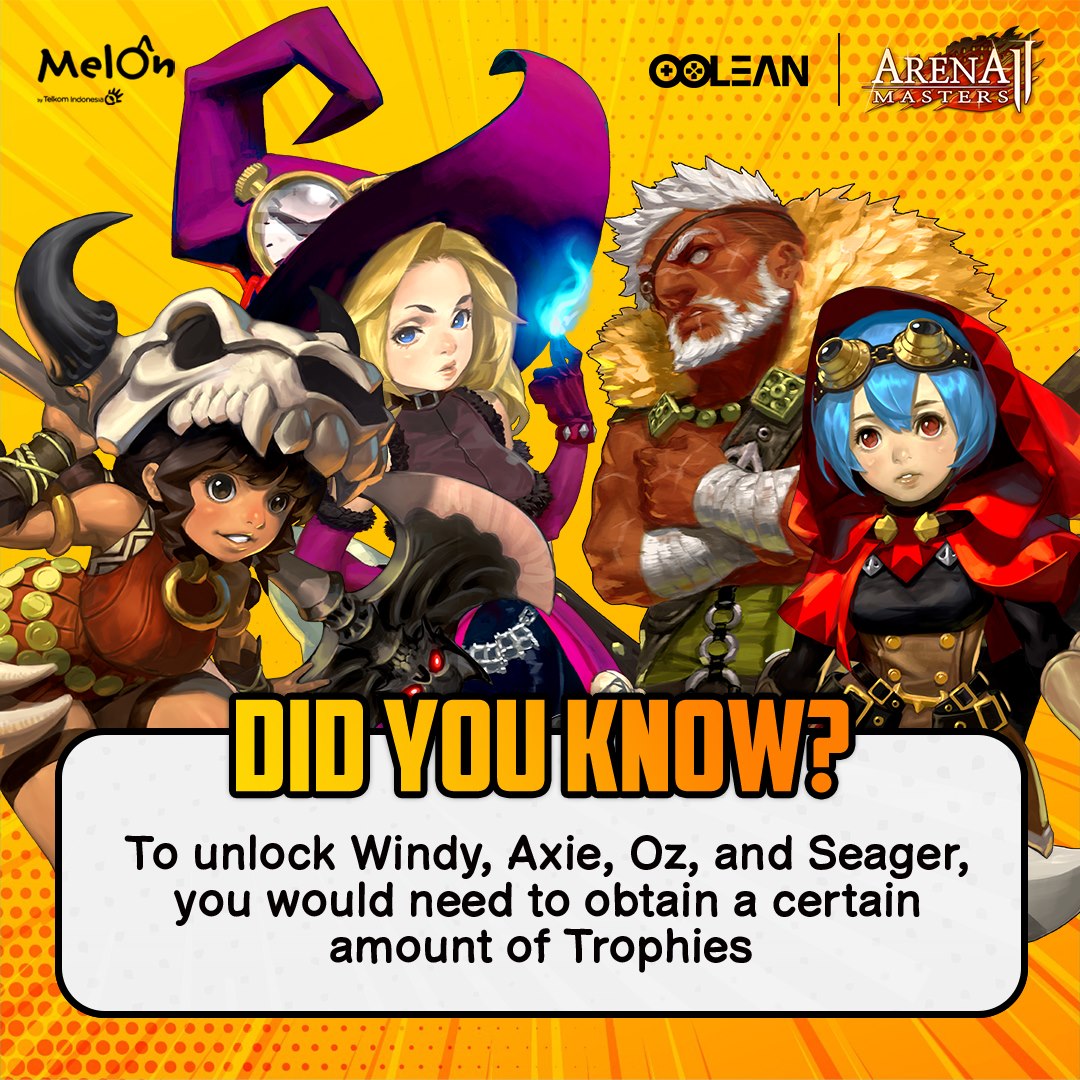Arena - Hi Master!⁠ ⁠ ⁠Ini dia list karakter yang bisa kamu dapatkan ...