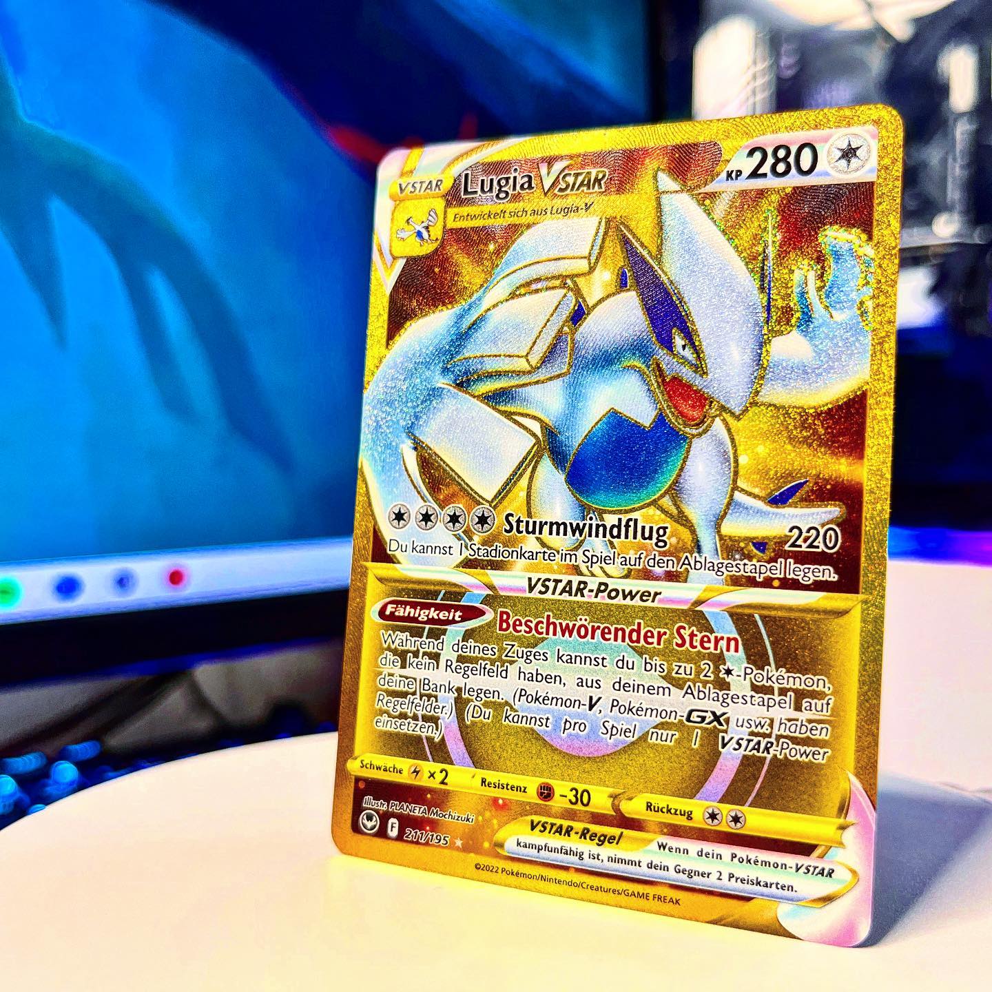 pokemon silver tempest gold cards Lugia Vstar #211/195 PSA 10 Dragonite (131/195) (Silver Tempest Stamped)