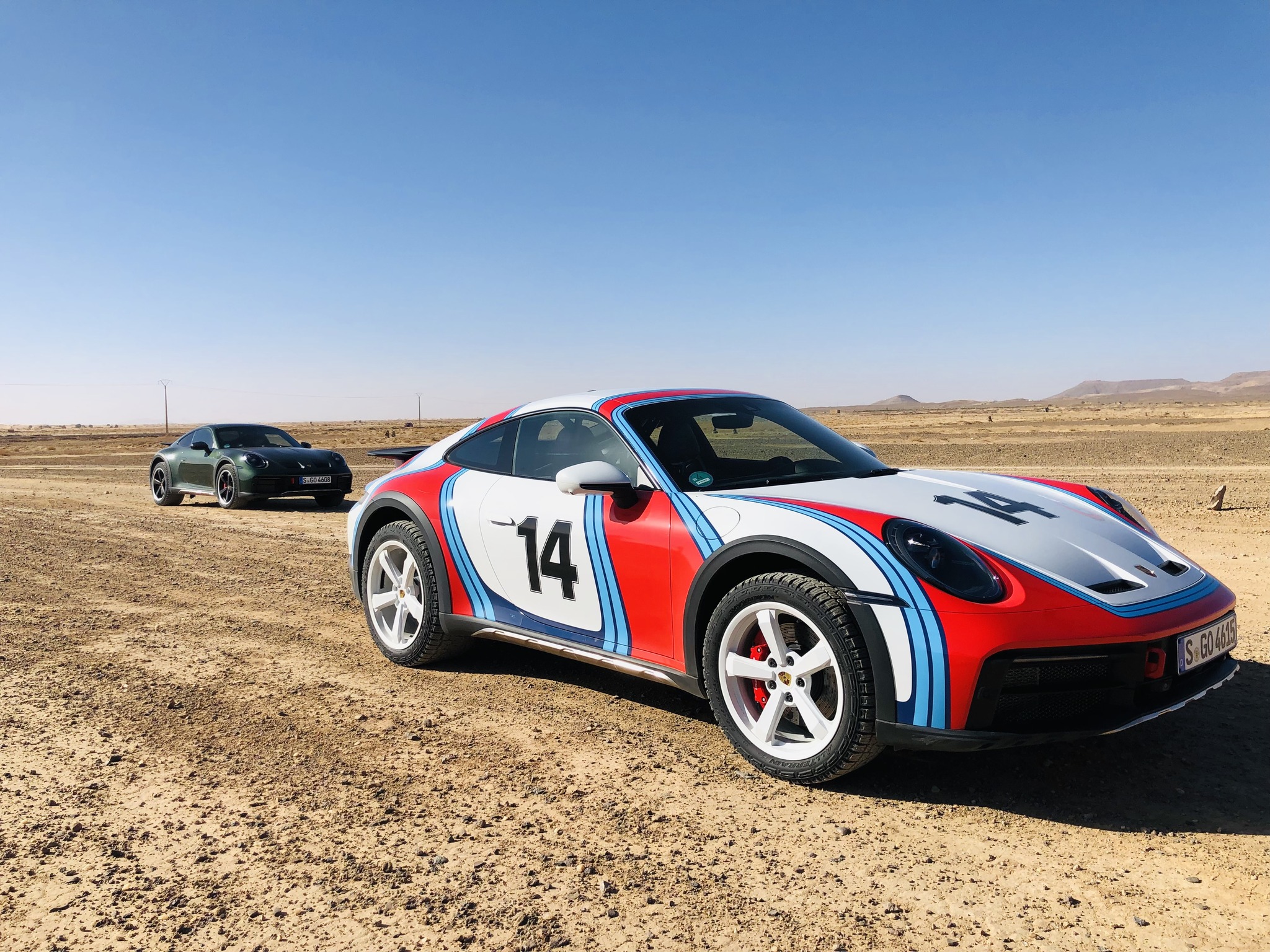 Beemax kit of Porsche 911 Carrera 3.2 4x4 Paris-Dakar winner