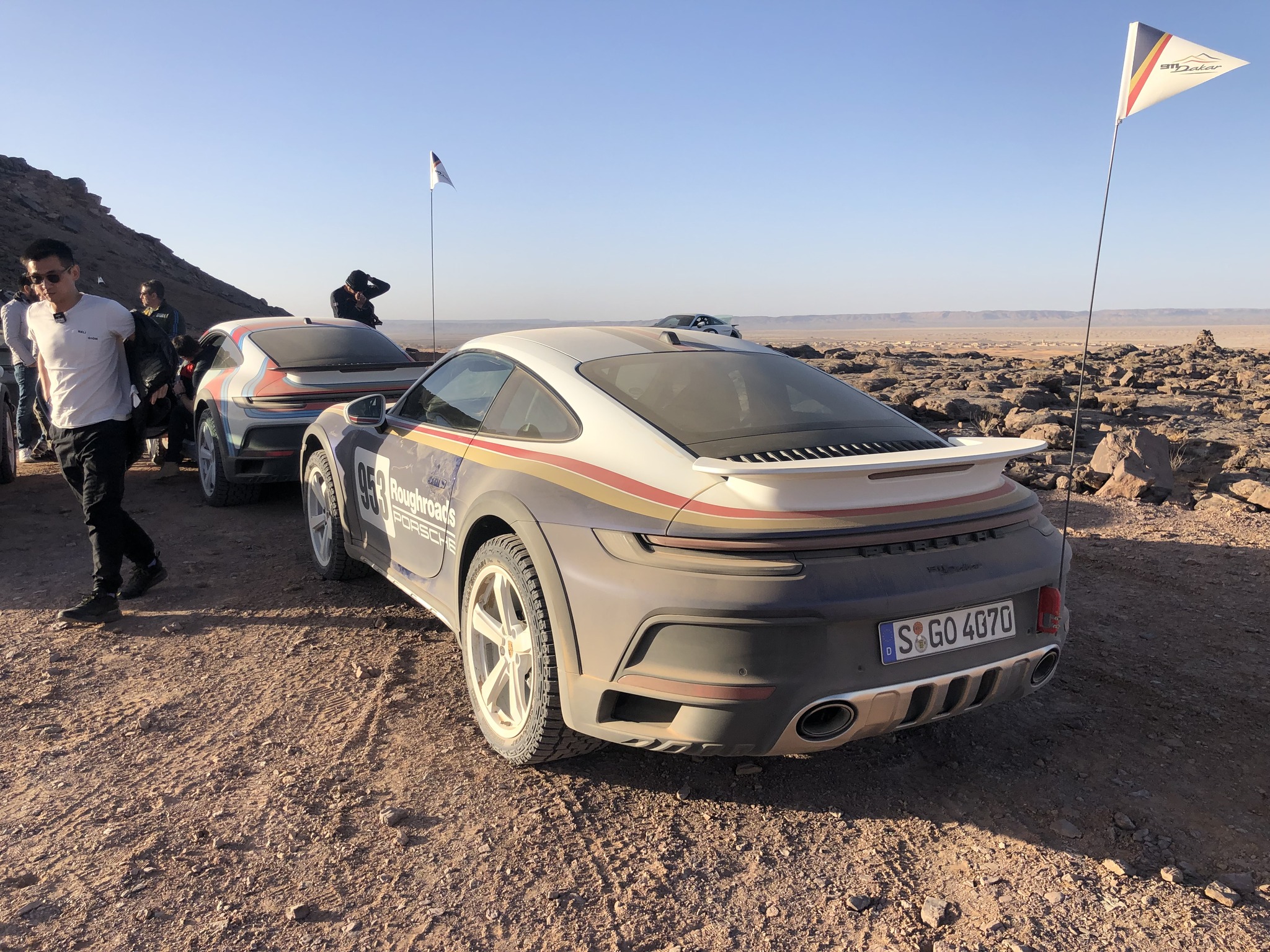 Beemax kit of Porsche 911 Carrera 3.2 4x4 Paris-Dakar winner