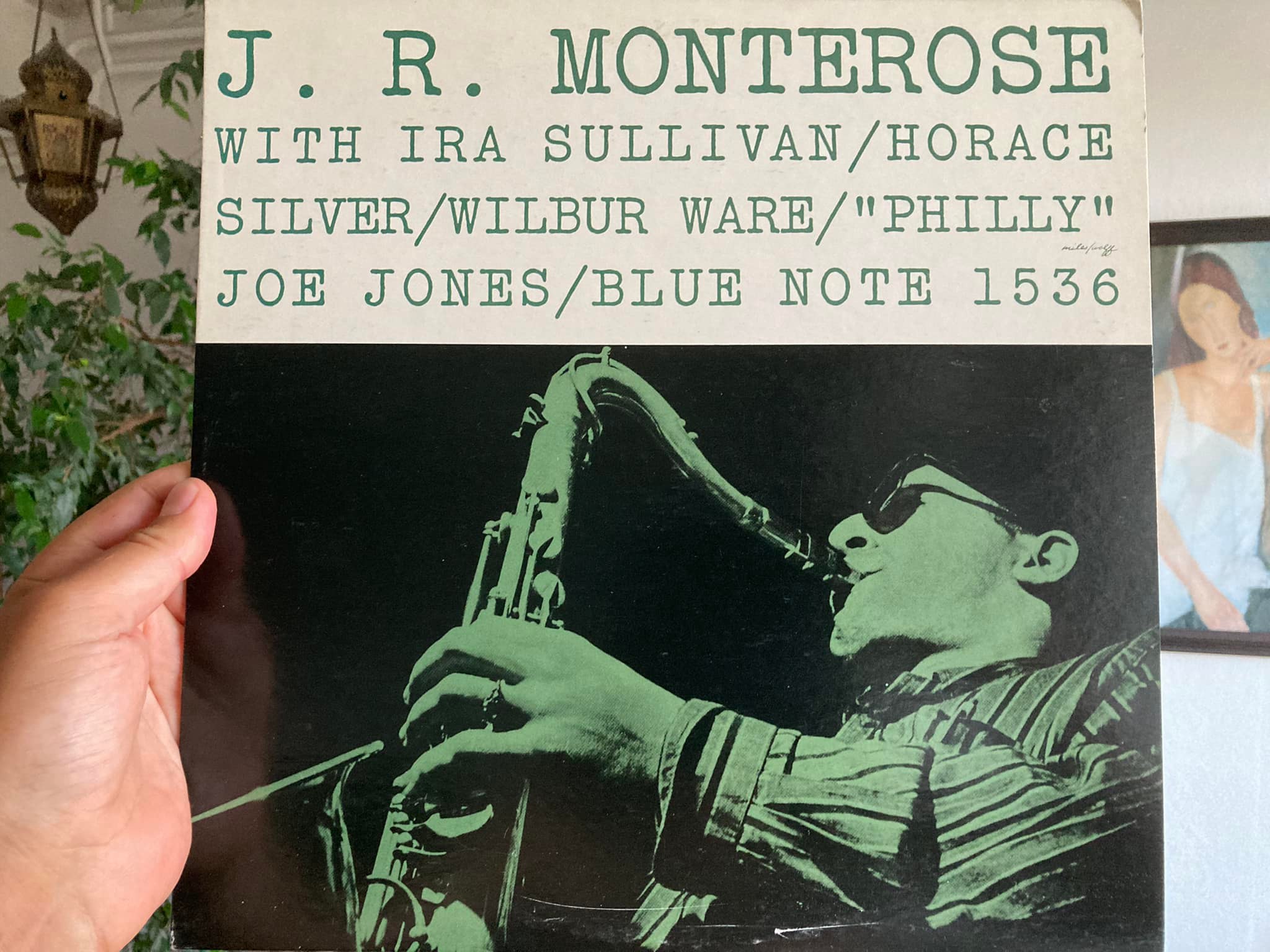 J.R. Monterose - Is Alive In Amsterdam vinyl album