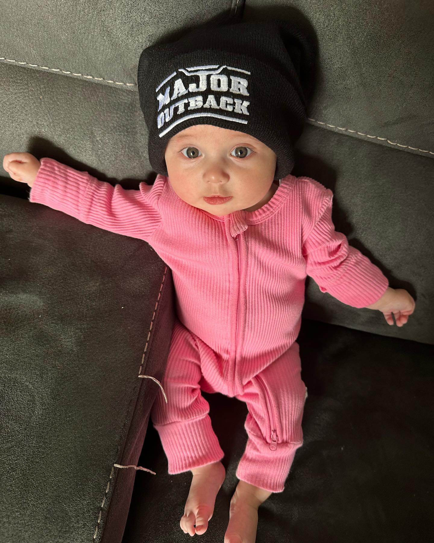 Major Outback - Our beanie model is back in black…...