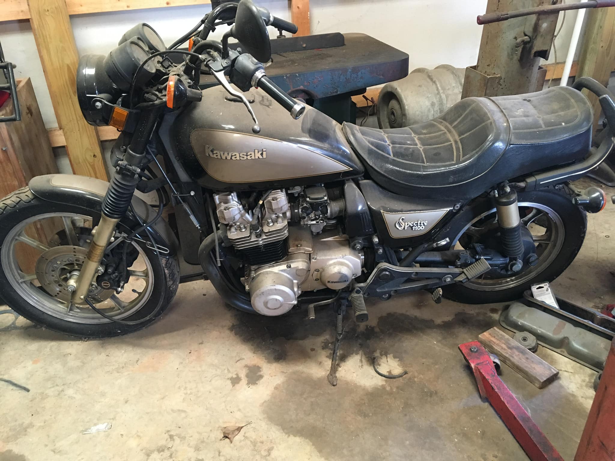 1982 Kawasaki Spectre 1100 restoration plans