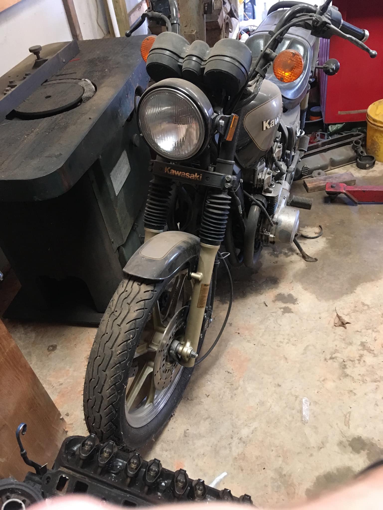 1982 Kawasaki Spectre 1100 restoration plans