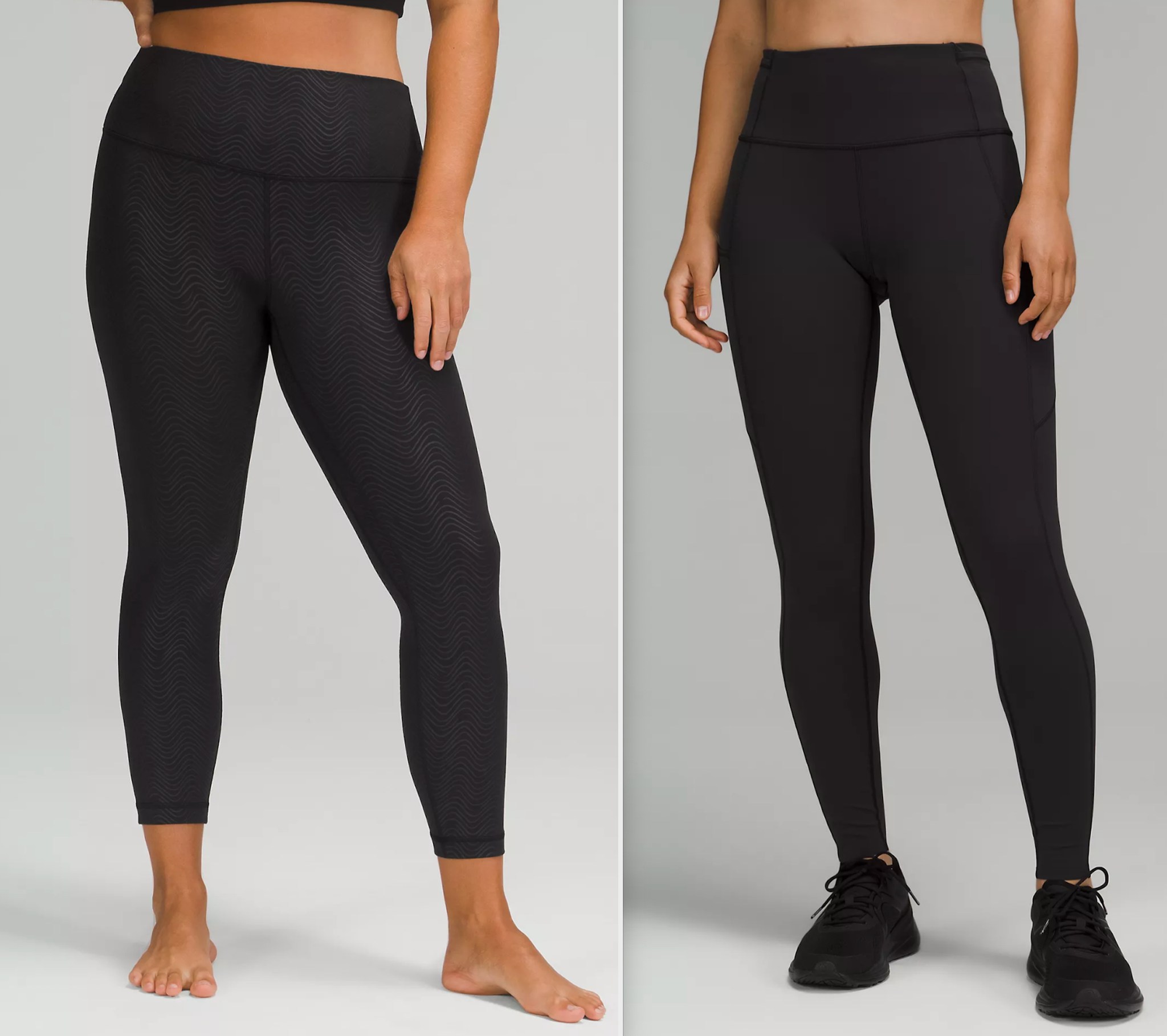 Are Lululemon black size 10 leggings in stock?