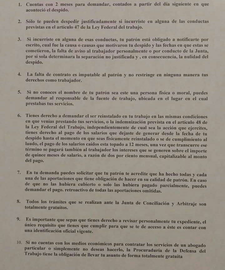C&S abogados - Las 10 cosas que todo trabajador debe saber