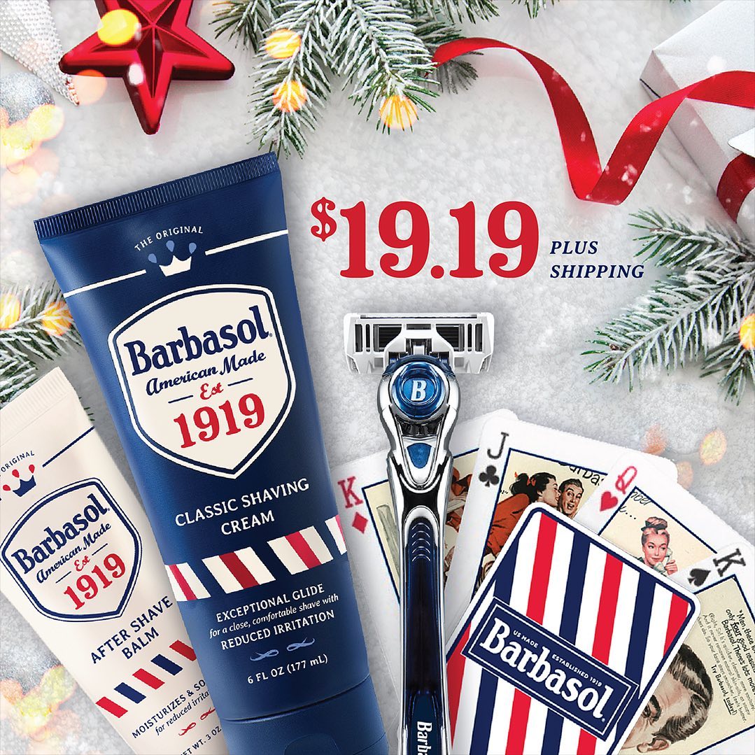 Barbasol - This Black Friday we've bundled the essentials 🎁 Gift a ...