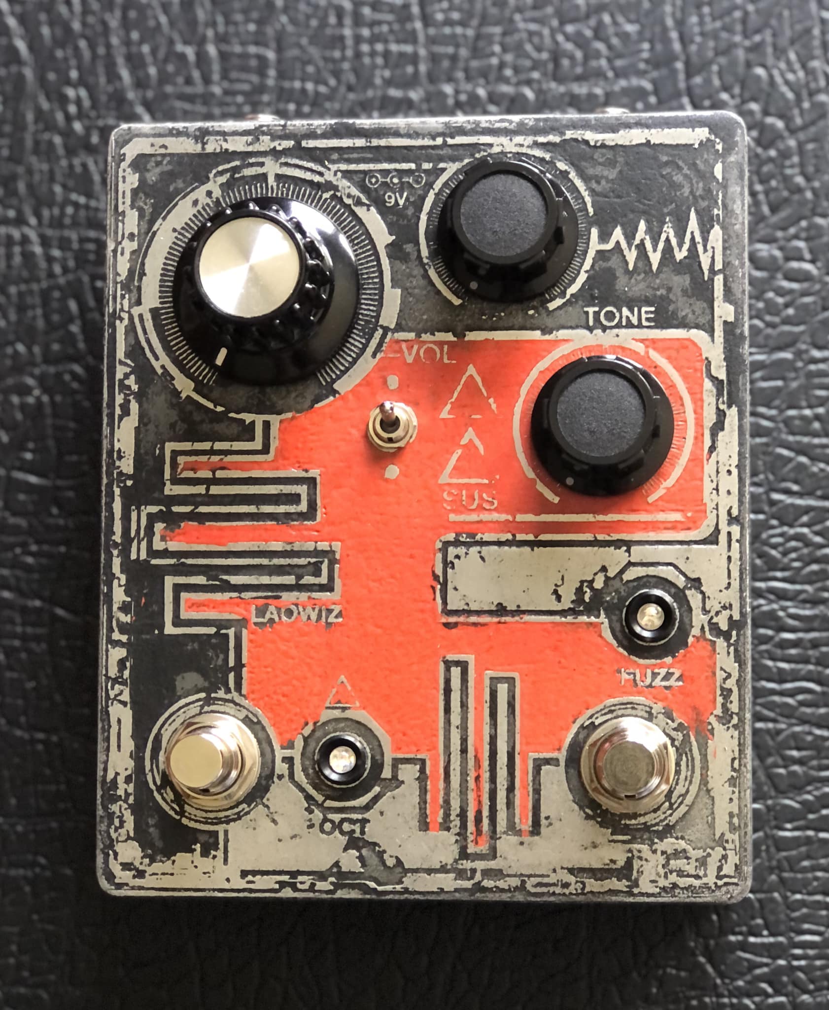MXR LA Machine Octave Fuzz Pedal Mod
