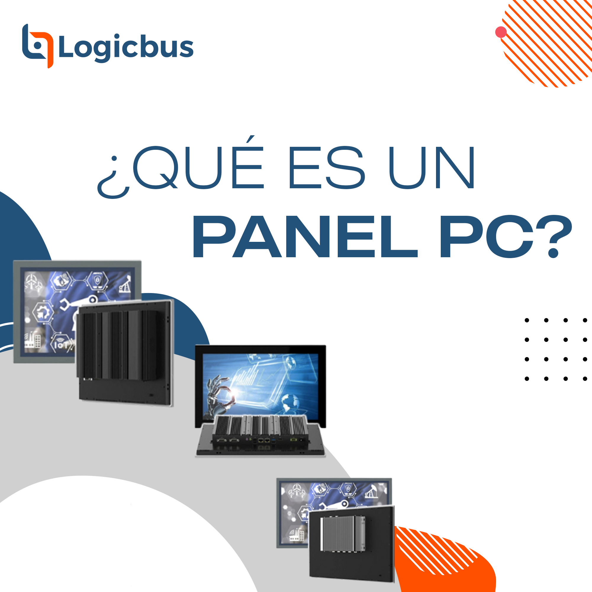 Logicbus - ¿Sabes que son los Paneles PCs? 🤔 Logicbus te...