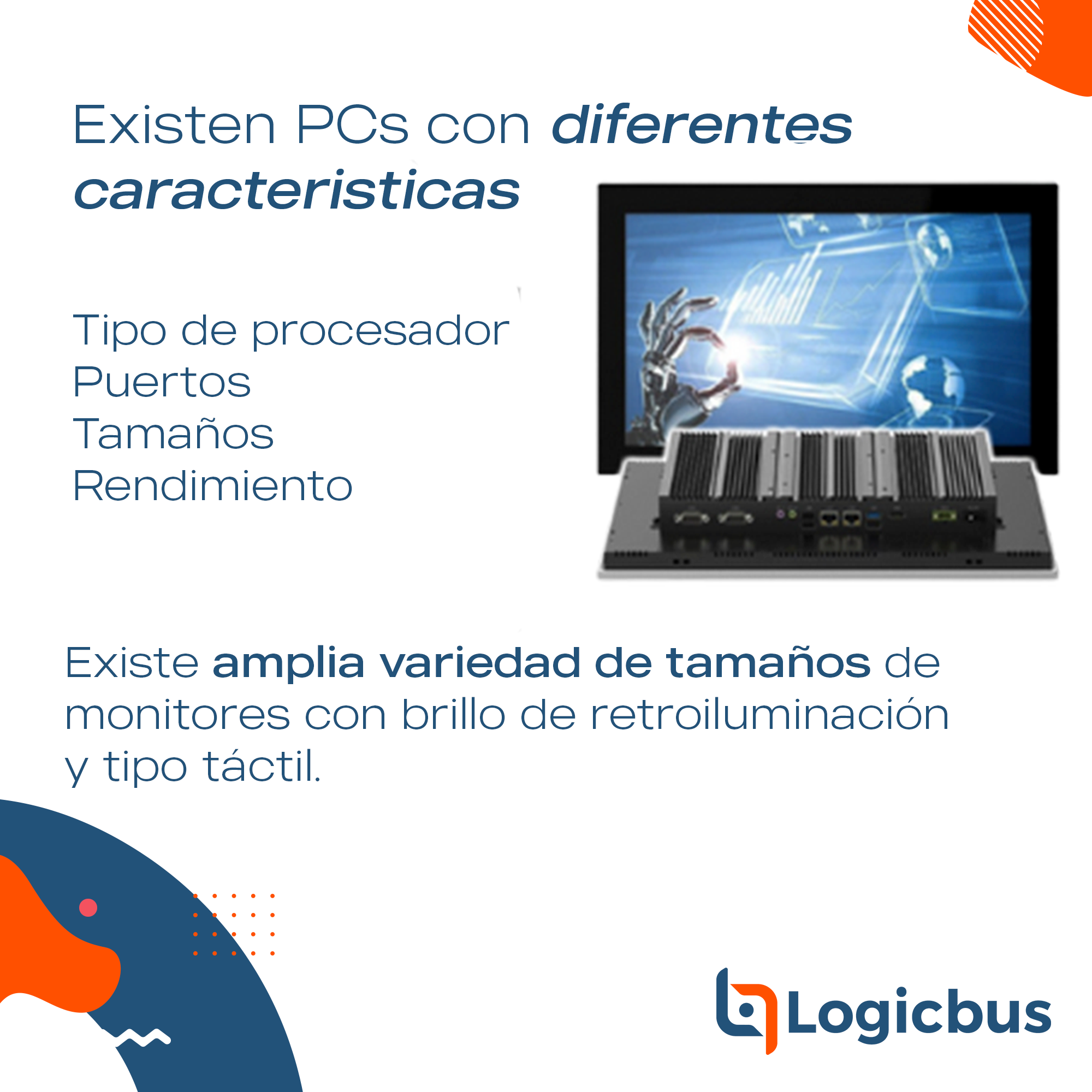 Logicbus - ¿Sabes que son los Paneles PCs? 🤔 Logicbus te...