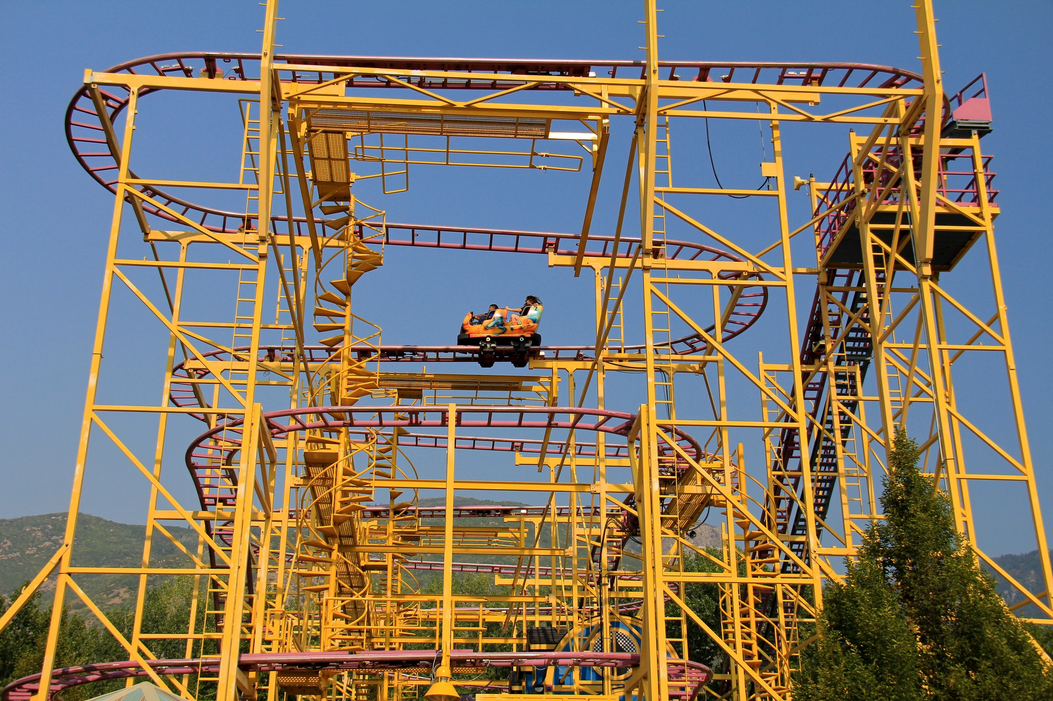 Historic Coaster Foundation - The Wild Mouse at Lagoon circa 2012 ...