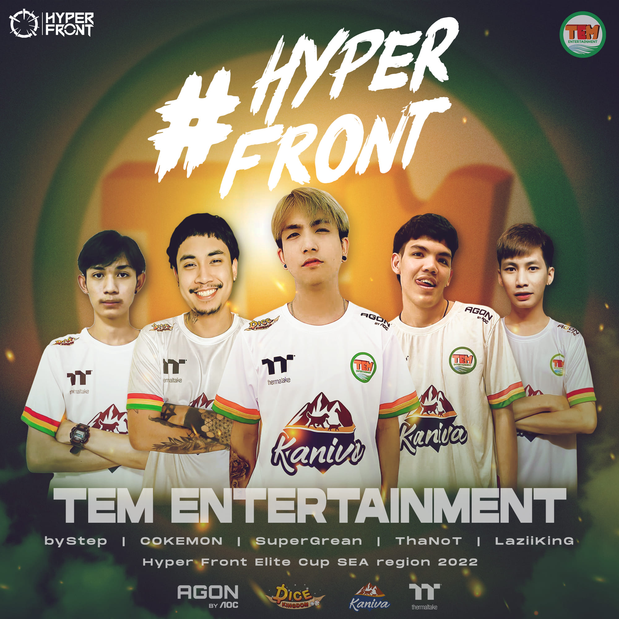 📣 เปิดตัว Line up ทีม TEM HYPER FRONT... - TEM Entertainment