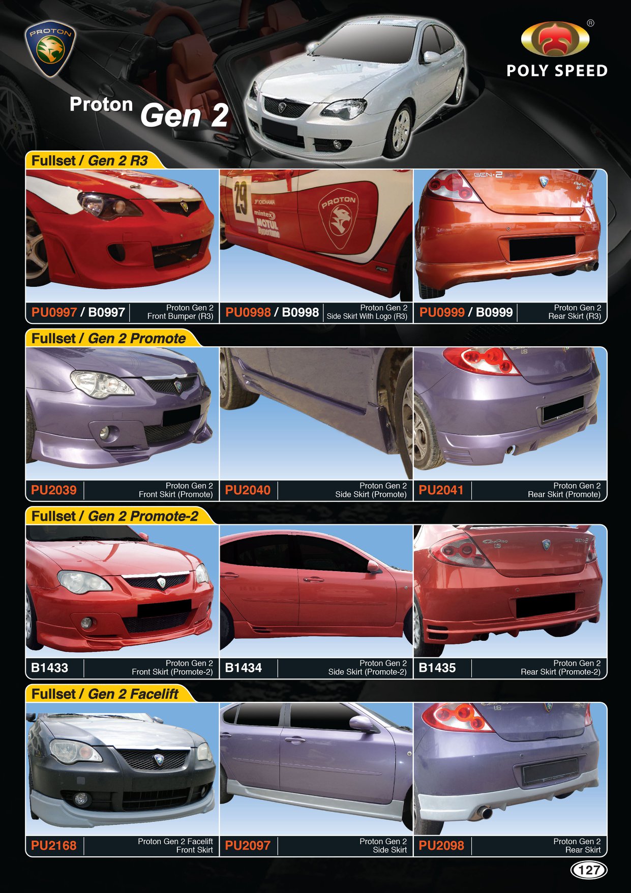 Proton Gen2 Ing Fullset Bodykit...... - Ck Bodykit Trading