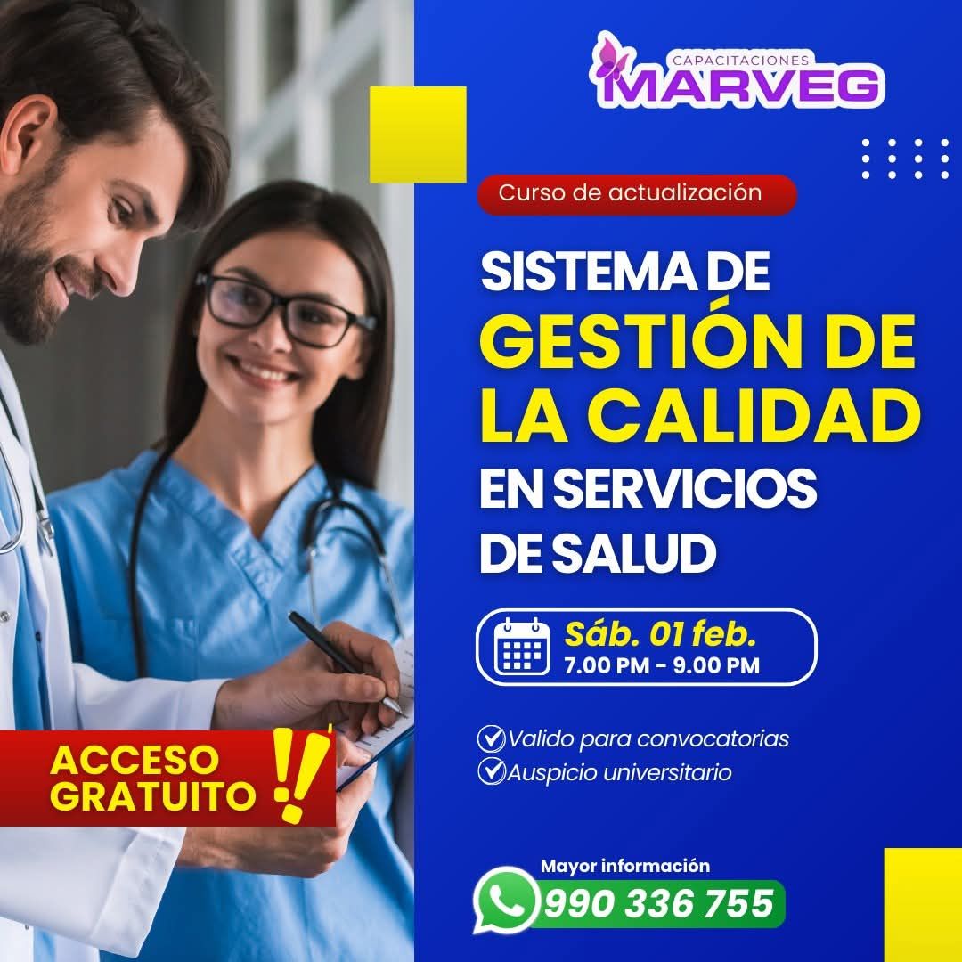 Capacitaciones - 🎓 Curso Gratuito: Sistema de Gestión de la Calidad en ...