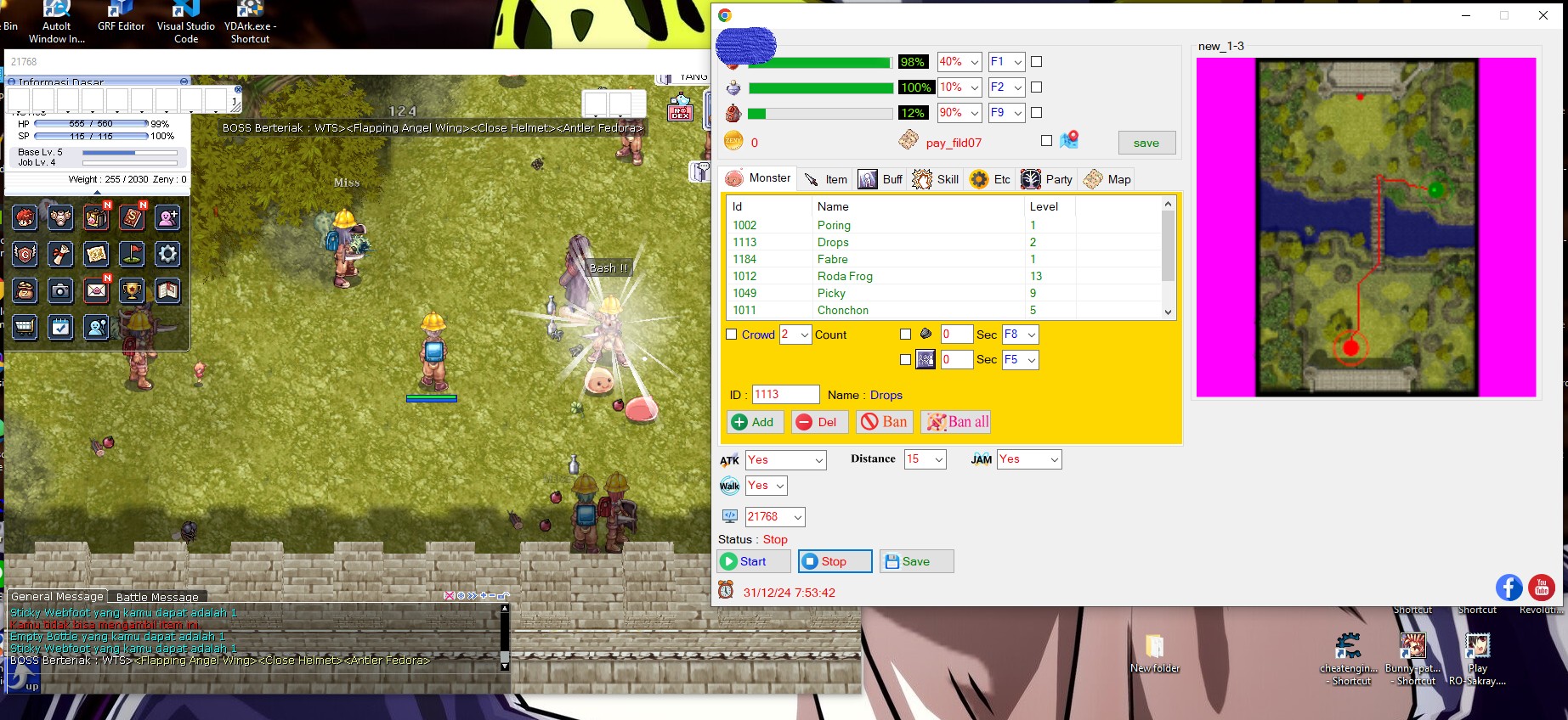 Ai - Ragnarok Classic ID พร้อมใช้งานแล้ว เซิฟอินโดนีเซีย | Facebook