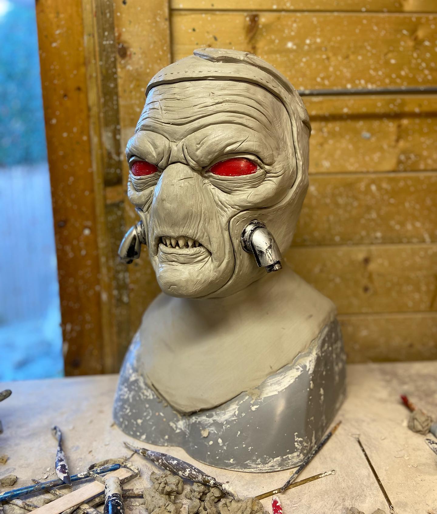 Jedi master eeko dio daki latex mask cast