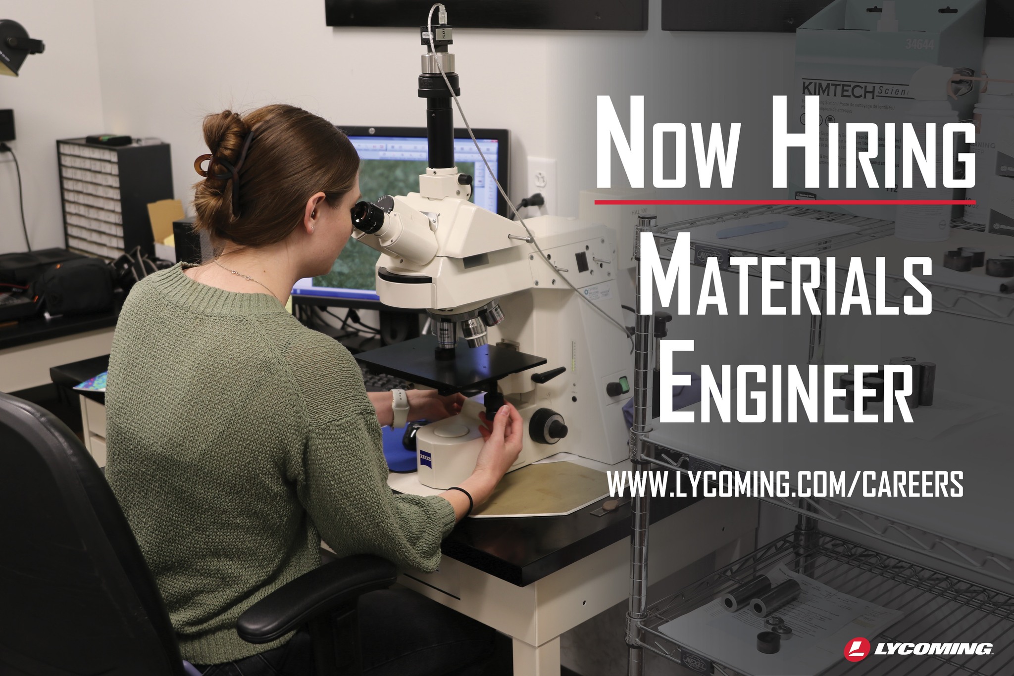 Lycoming - We’re Hiring: Materials Engineer Conduct materials analysis ...