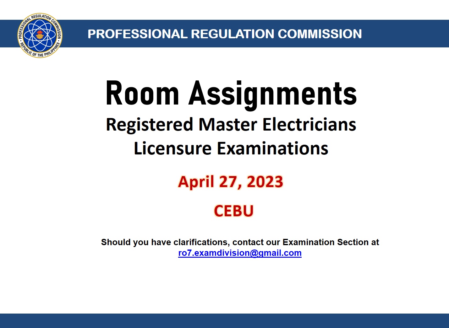 The Professional Regulation... - PRC Region VII - Cebu | Facebook