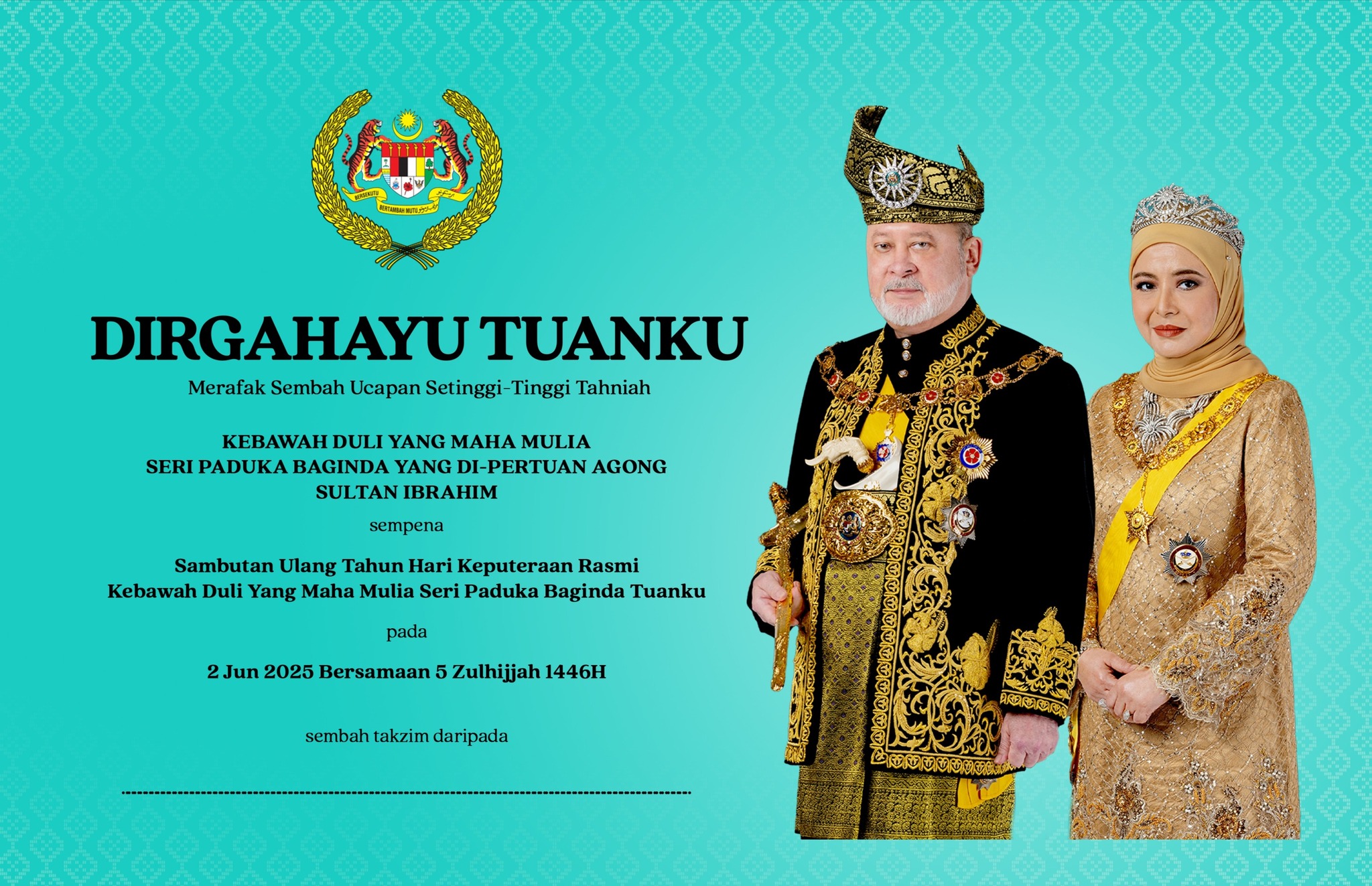 Akademi - 🇲🇾👑【Salam Hormat Sempena Hari Keputeraan Seri Paduka Baginda ...