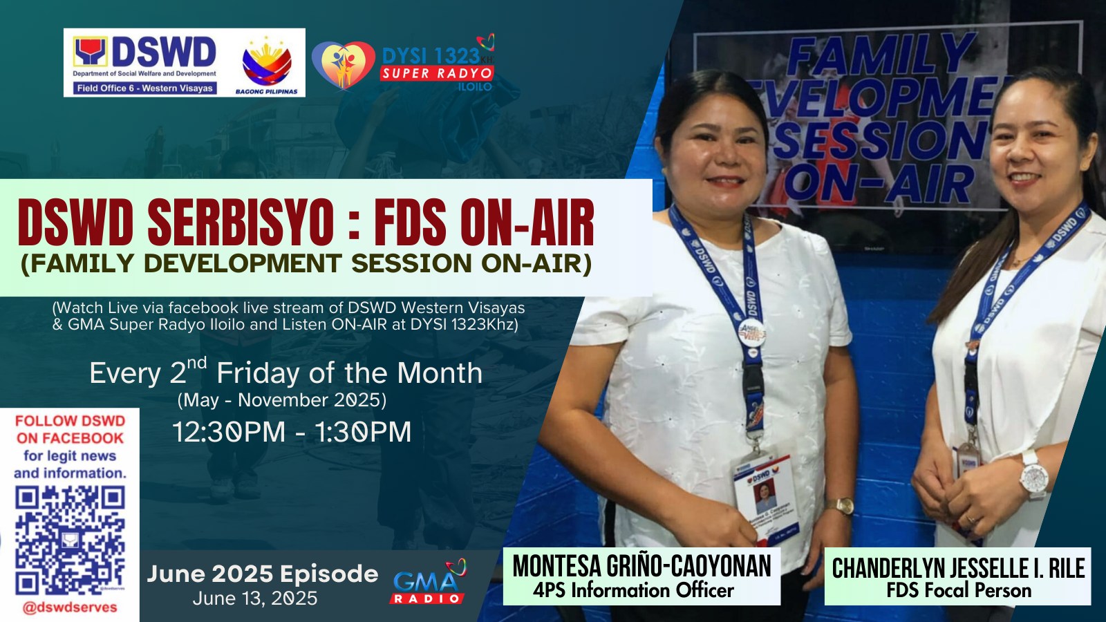 GMA - Mga Kapuso, bantayan ang programa DSWD Serbisyo: Family ...