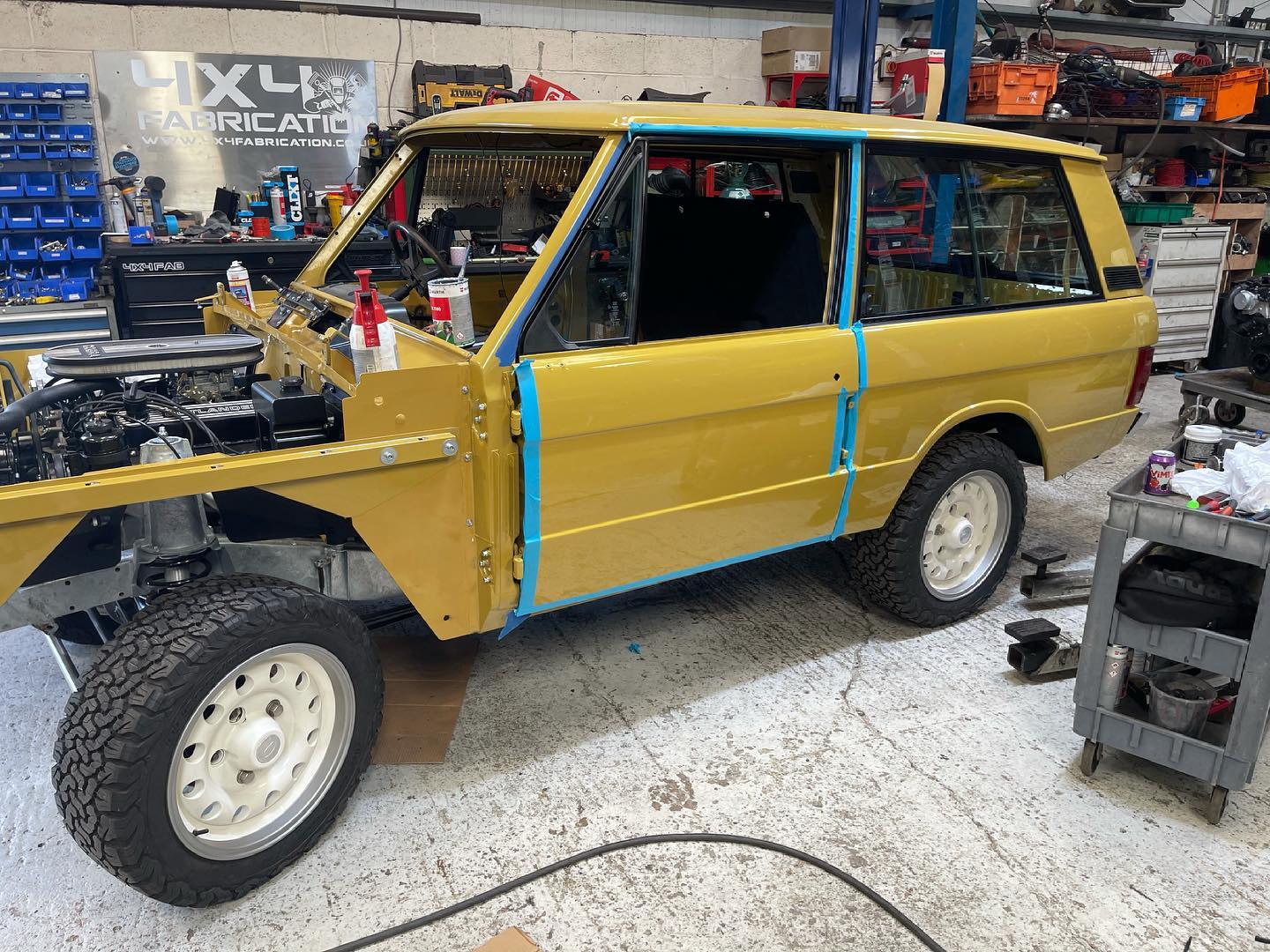 How to Align Range Rover classic... - 4x4fabrication.co.uk