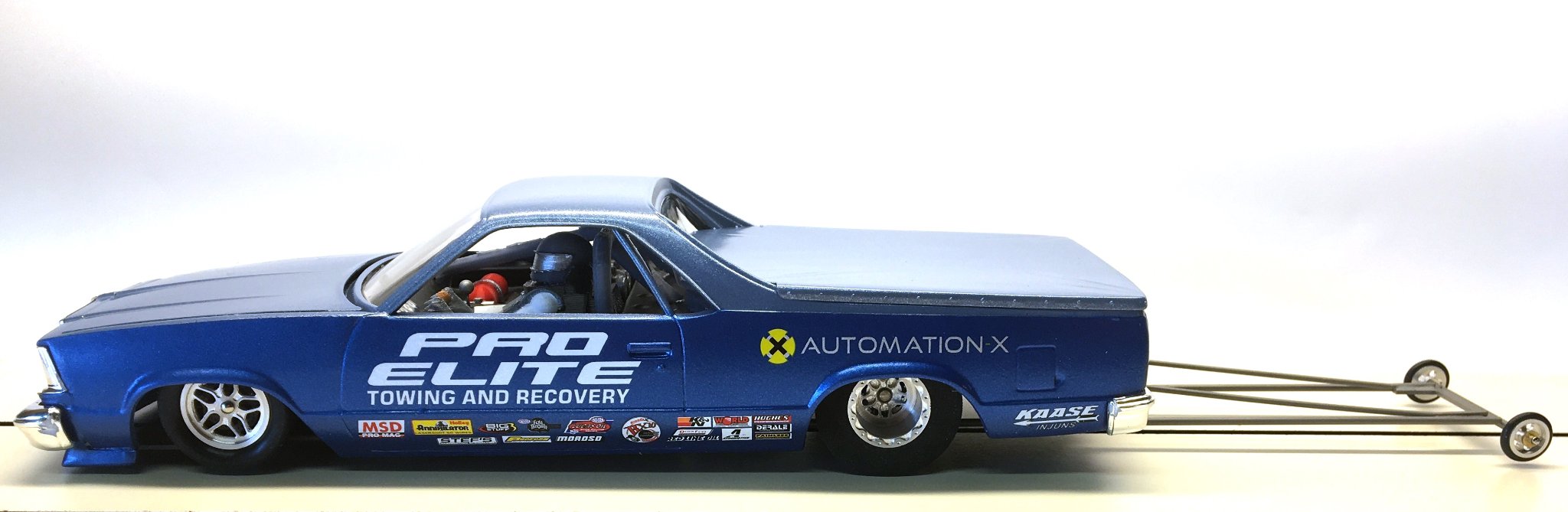 Custom 1/24 '78 El Camino Lowrider model