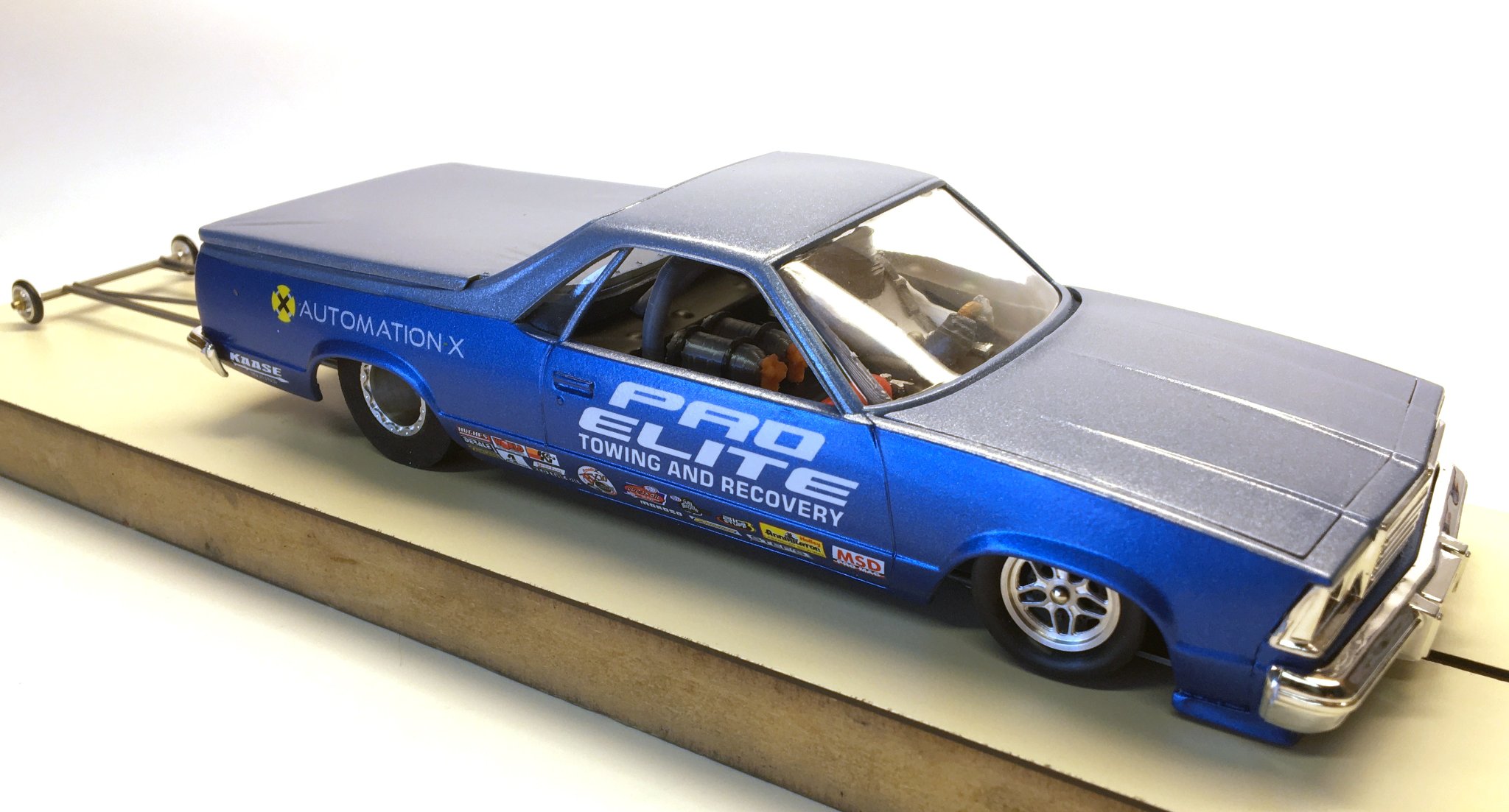 Custom 1/24 '78 El Camino Lowrider model