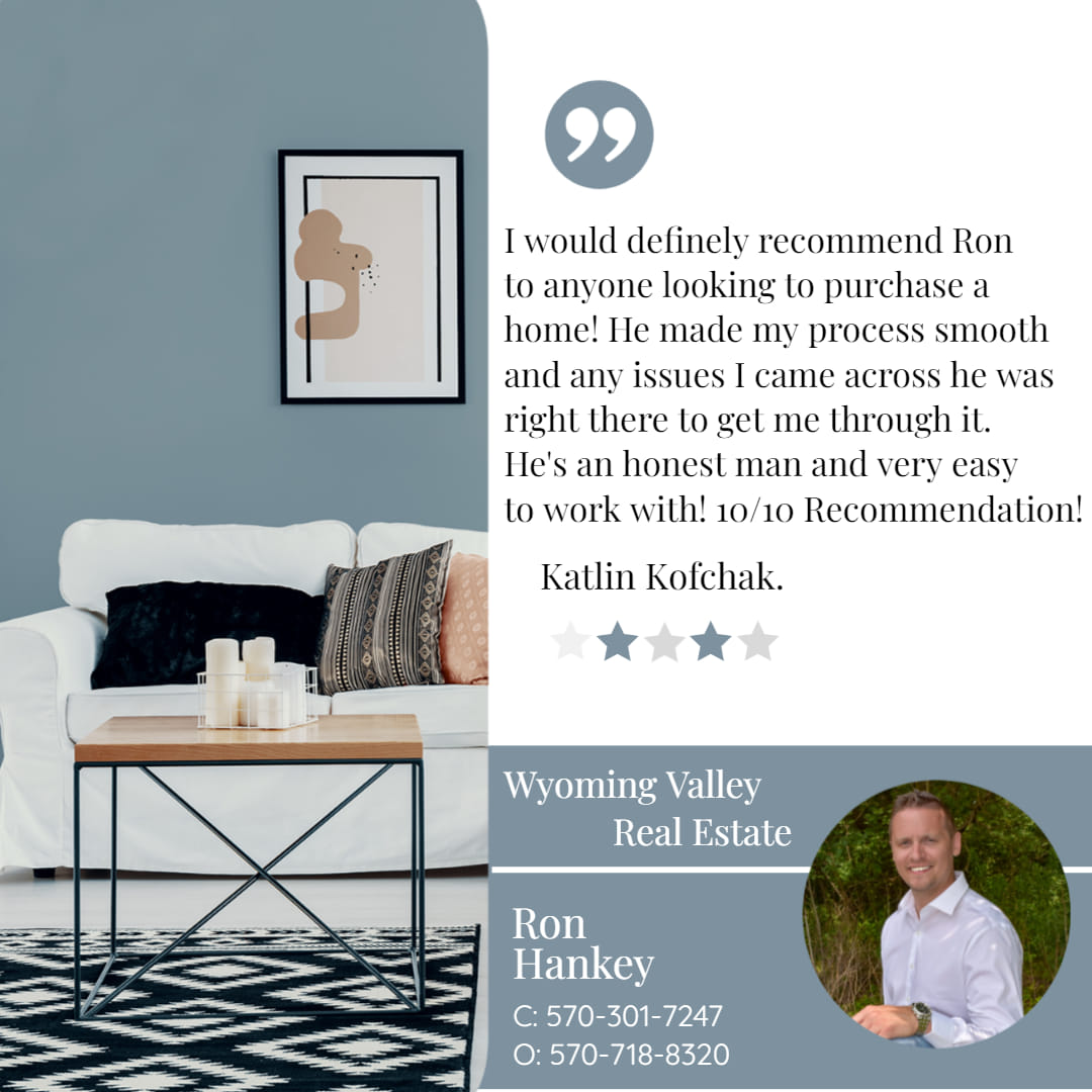Realtor- Ron Hankey- Wyoming Valley Real Estate | Mountain Top PA