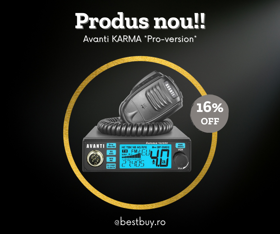 Statii - Psst!! Ai auzit noile vesti? 😲 A aparut o noua statie radio CB ...