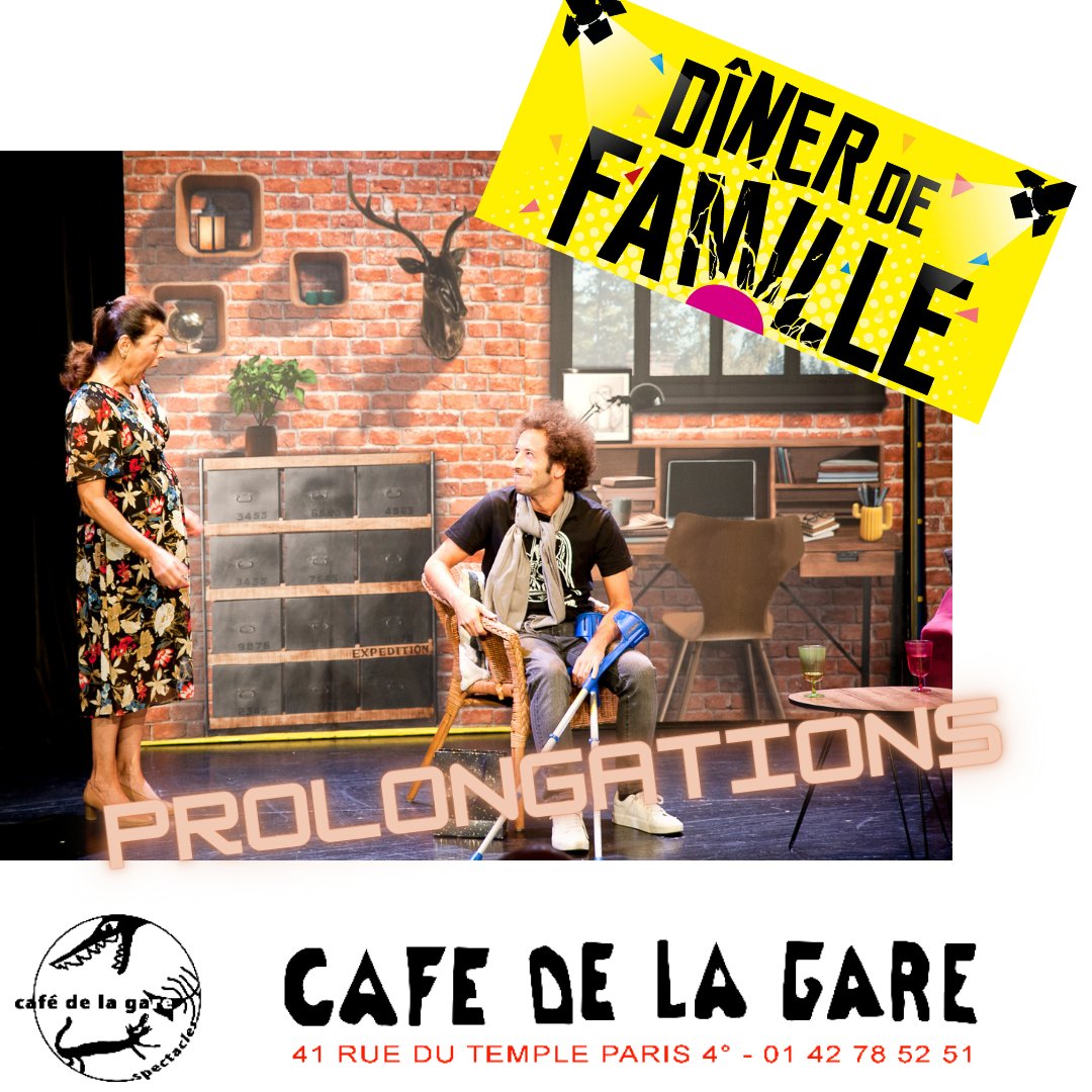 Cafe De La Gare Diner De Famille